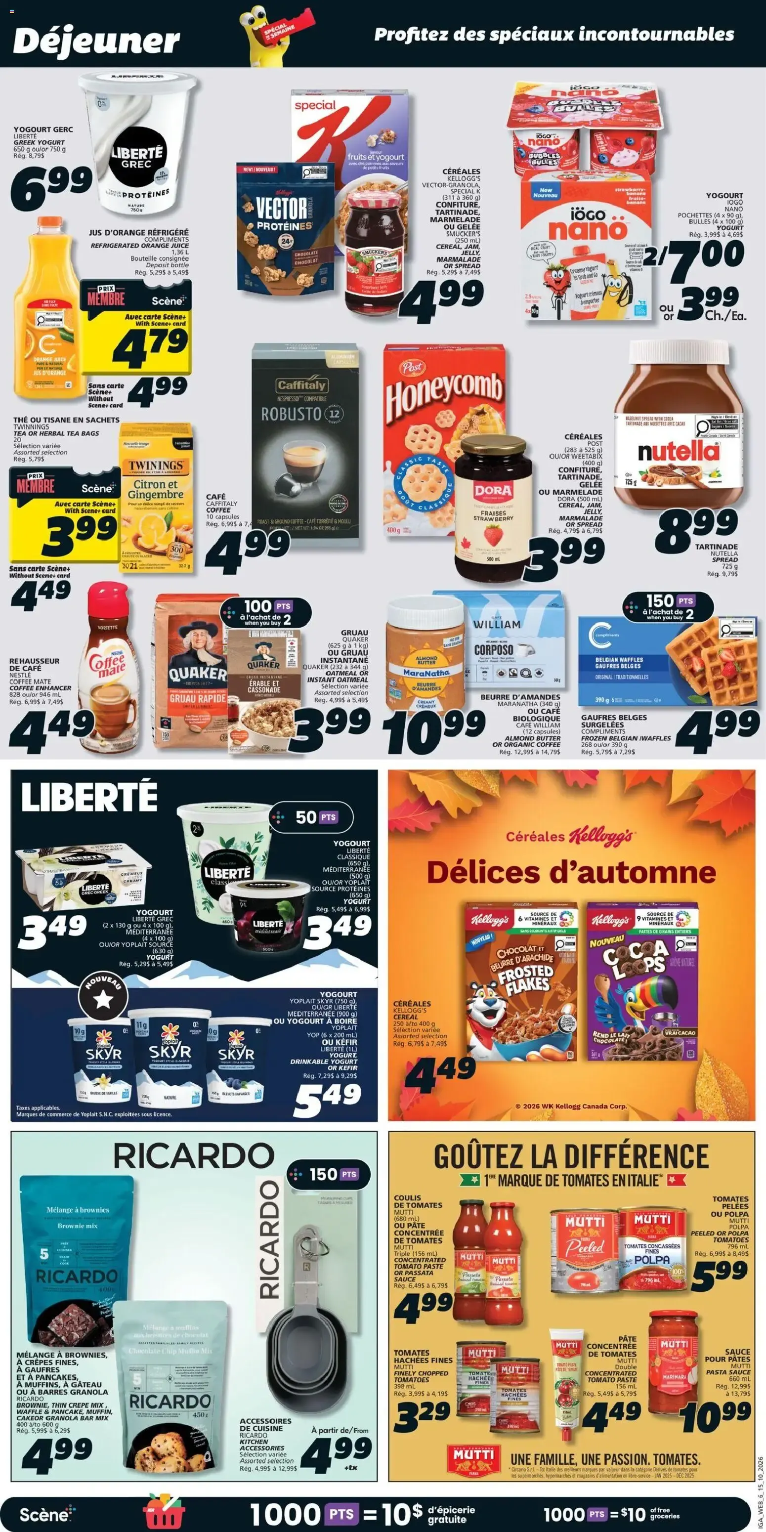 IGA weekly flyer / circulaire from Oct 15, 2026 > weekly specials & deals from October 15 to October 21 2026 - flyer page 9