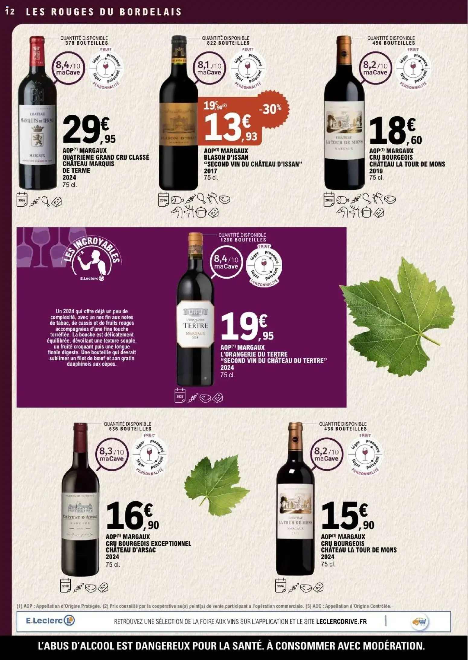 E.Leclerc La Foire aux Vins 2026 du 29 septembre au 10 octobre 2026 - Catalogue page 12