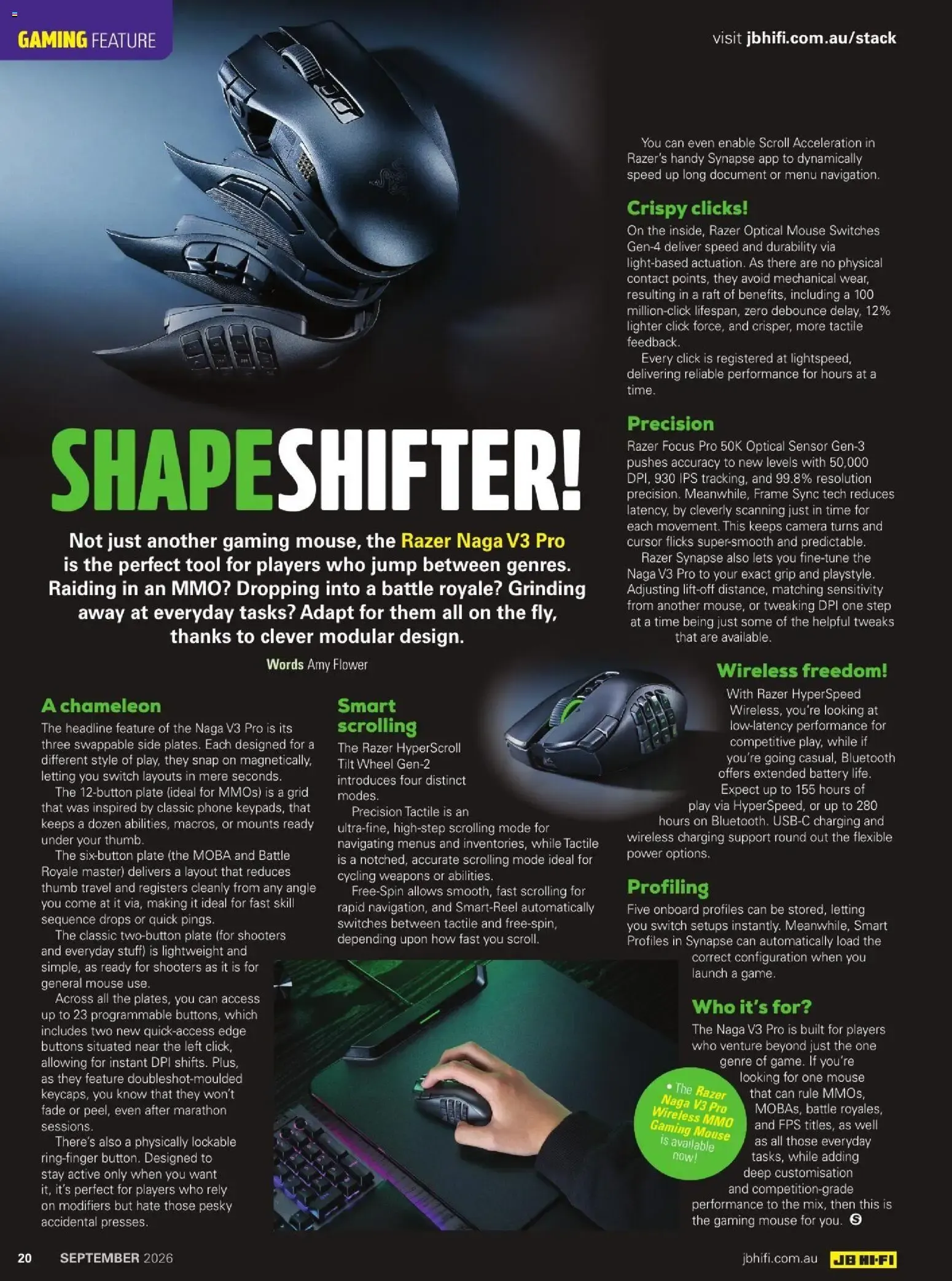 Razer Naga V3 Pro - Catalogue valid from 1 September to 30 September 2026 - page 20