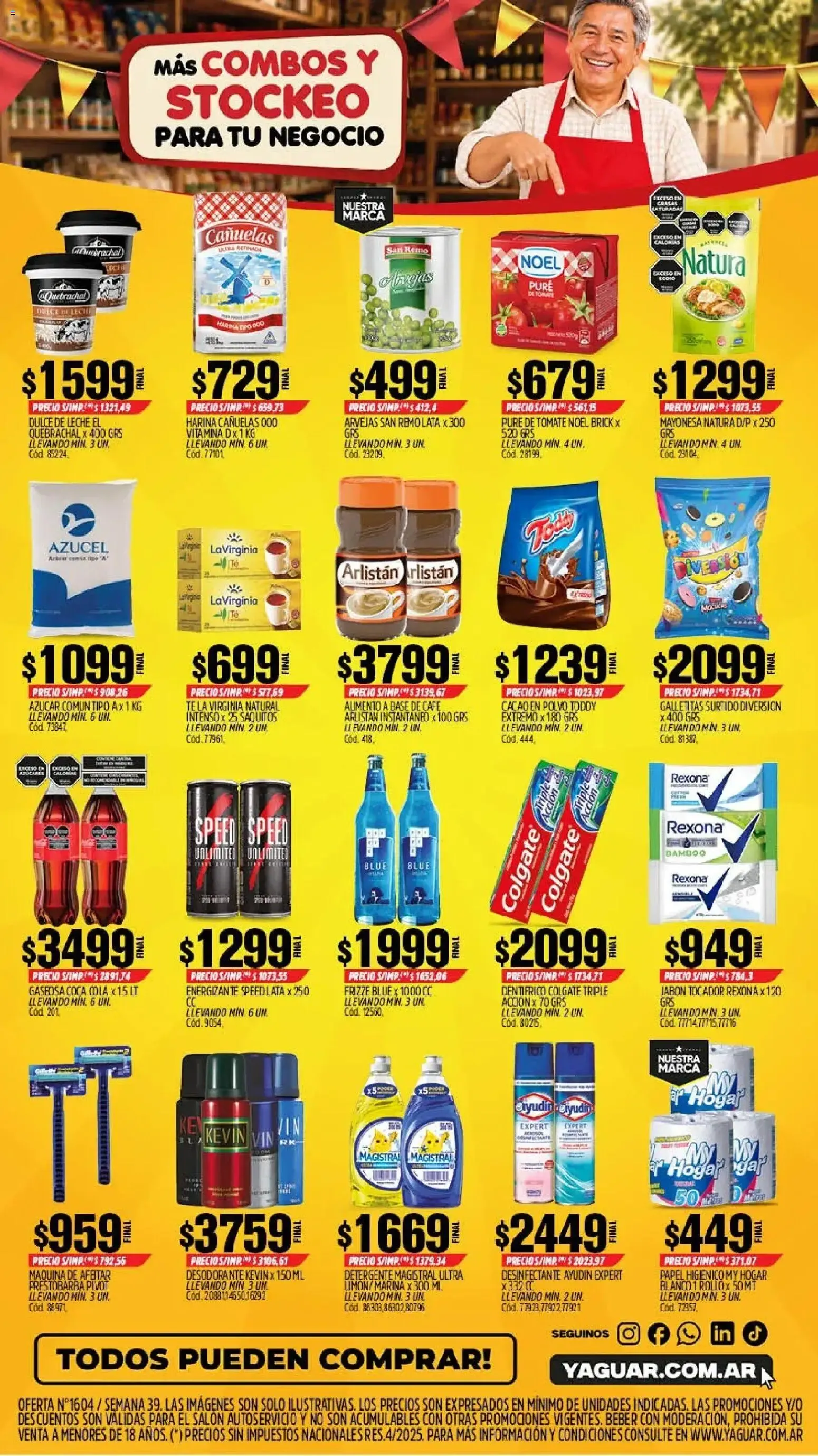 Ofertas de Yaguar - Oferta Semanal Mar del Plata del 21/09/2026 - 26/09/2026 21 de septiembre al 26 de septiembre 2026 - Página 2 del catálogo