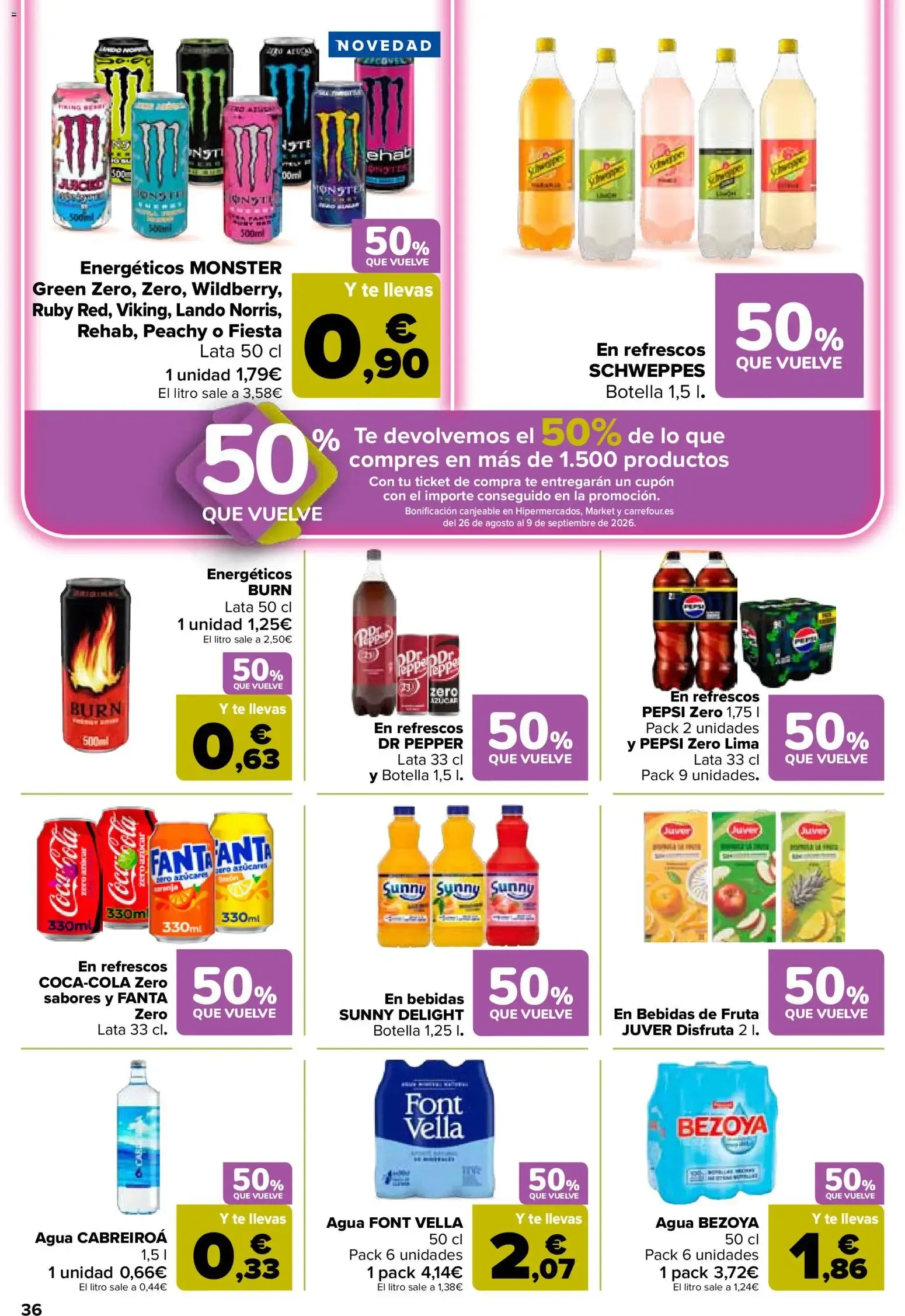 Catálogo de Carrefour folleto del 11/08/2026 | Catálogo 11 de agosto al 25 de agosto 2026 - Página 38