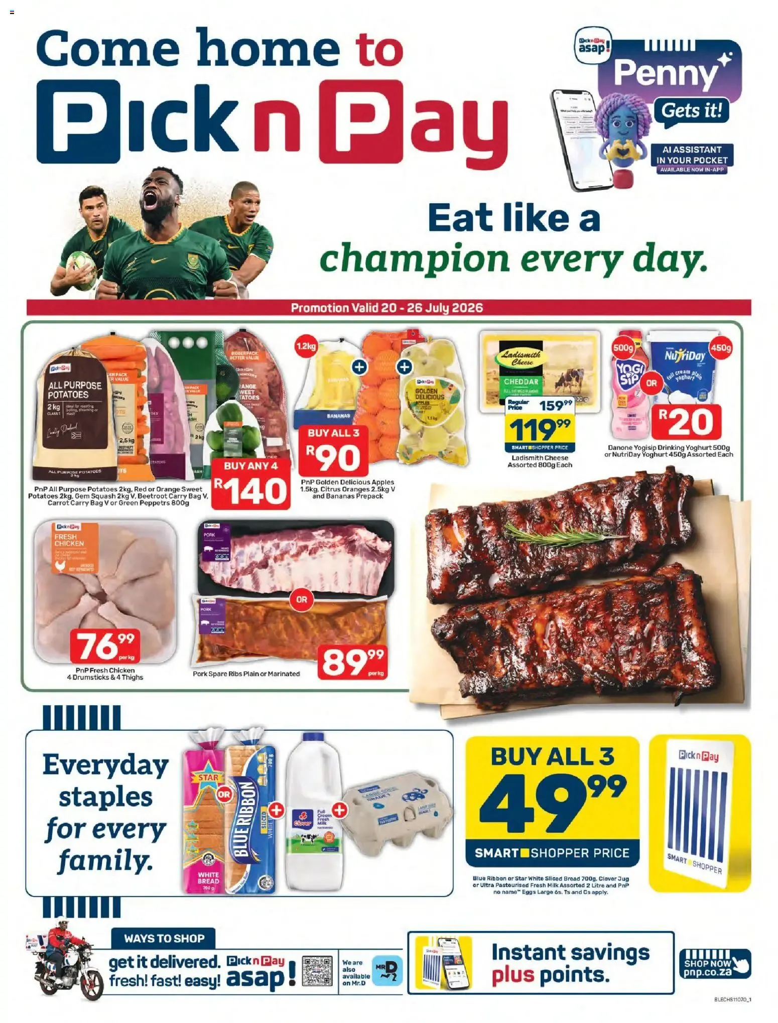 Pick n Pay Eastern Cape - Weekly Specials (20/07/2026 - 26/07/2026) Online