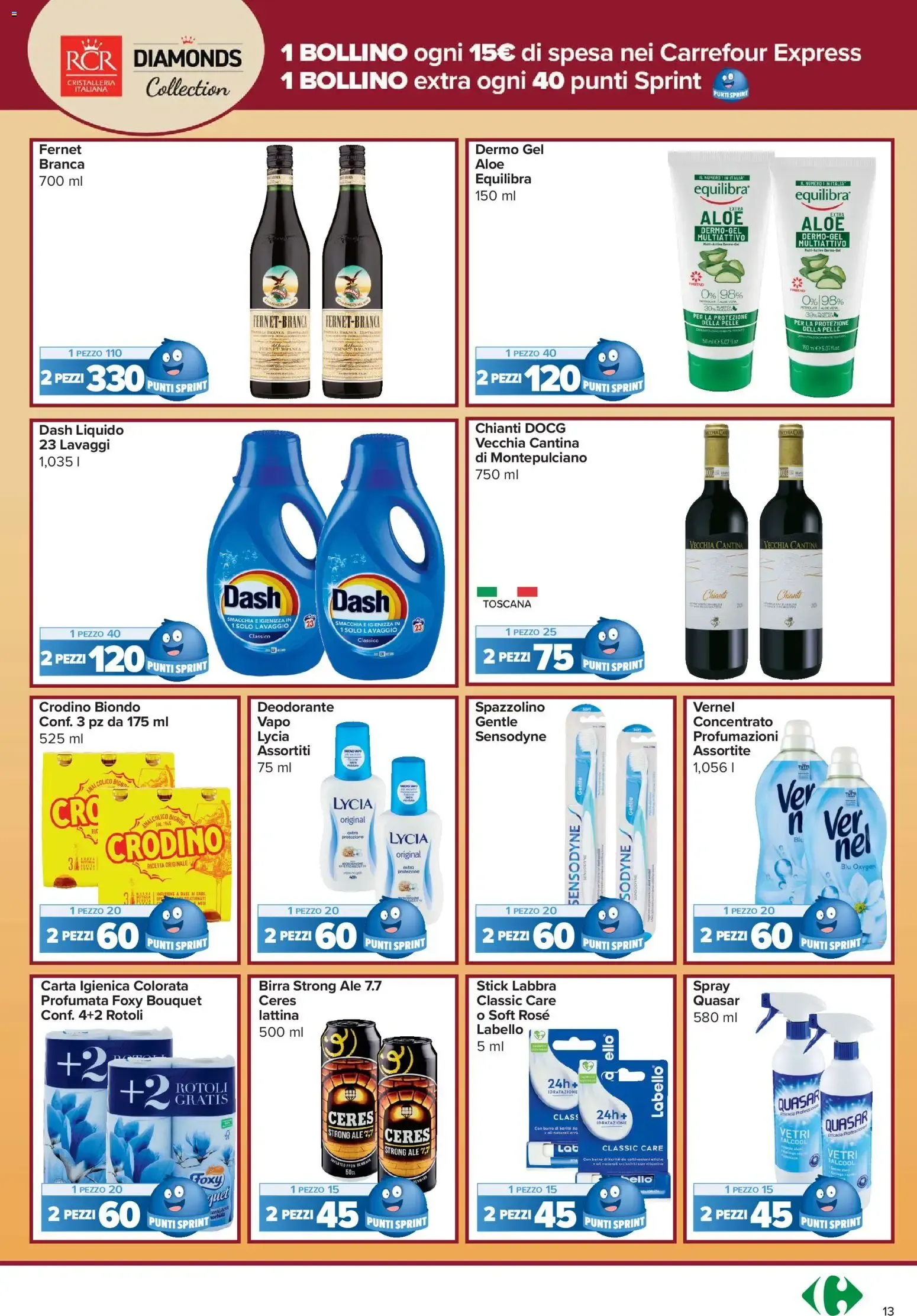 Carrefour Express: Sconti fino al 50% da 10 settembre a 22 settembre di 2026 - Pagina del volantino 13