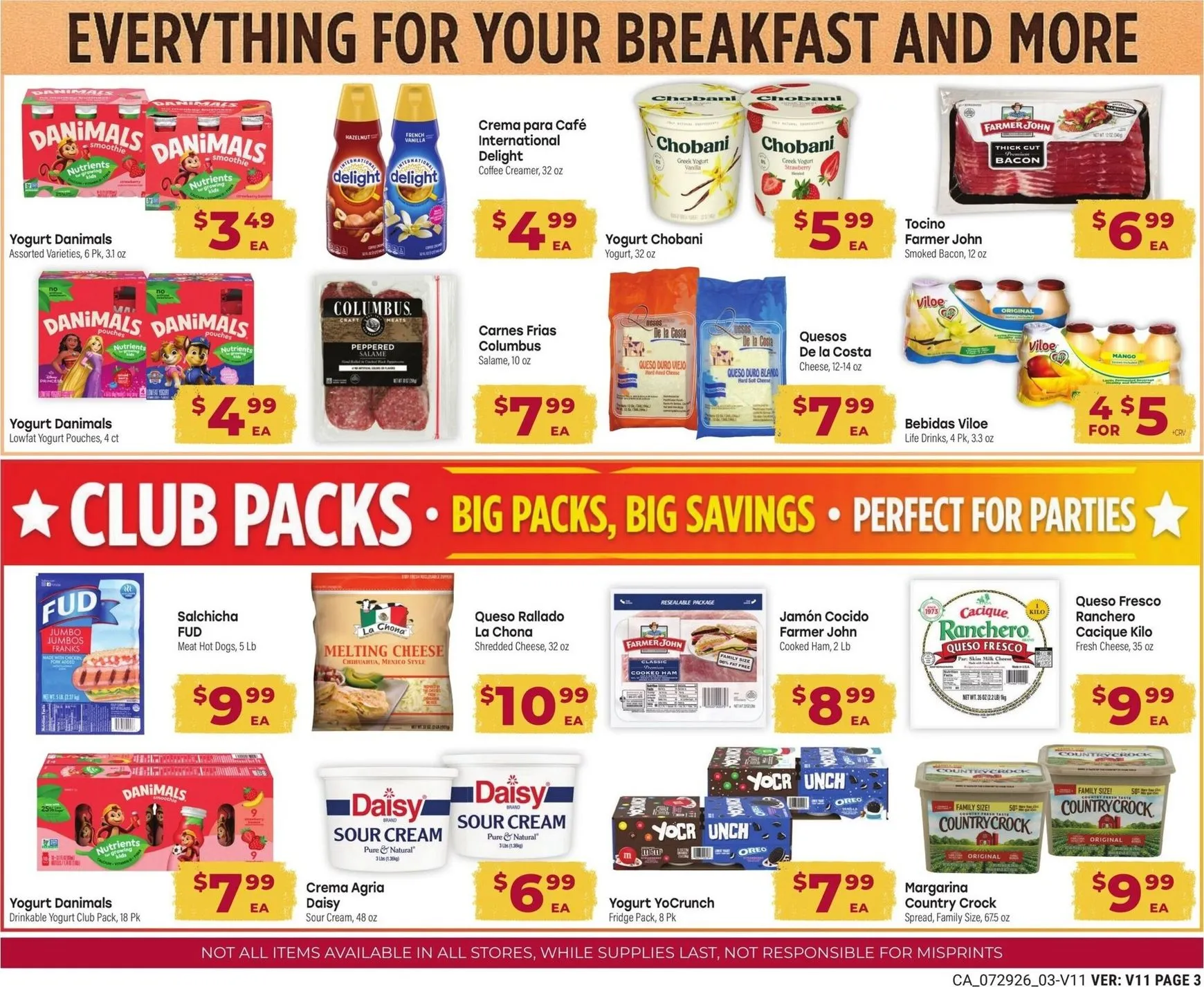 Weekly ad Current Cardenas Markets - August Savings Guide leaflet valid from Wednesday 07/29/2026 to Tuesday 09/01/2026 from July 29 to September 1 2026 - Page 3
