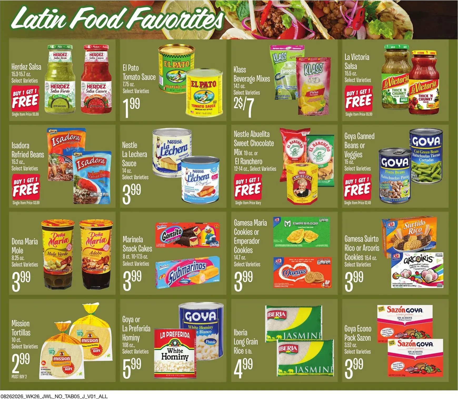 Weekly ad Jewel Osco - Sabor de la Herencia Hispana from August 26 to September 15 2026 - Page 5