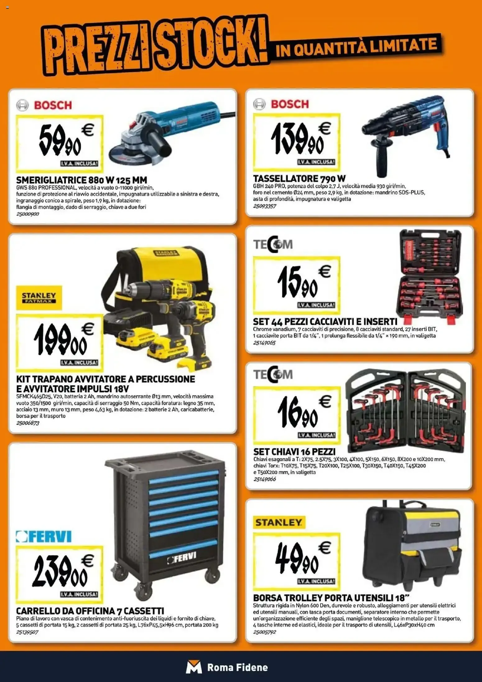 TECNOMAT Straordinari Prezzi Stock! da 29 ottobre a 25 novembre di 2026 - Pagina del volantino 19