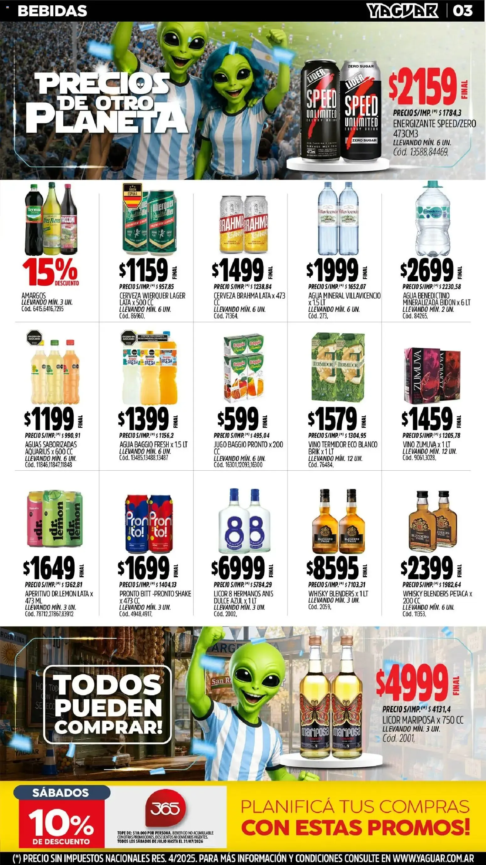 Ofertas de Yaguar catálogo del 06/07/2026 - 12/07/2026 6 de julio al 12 de julio 2026 - Página 4 del catálogo