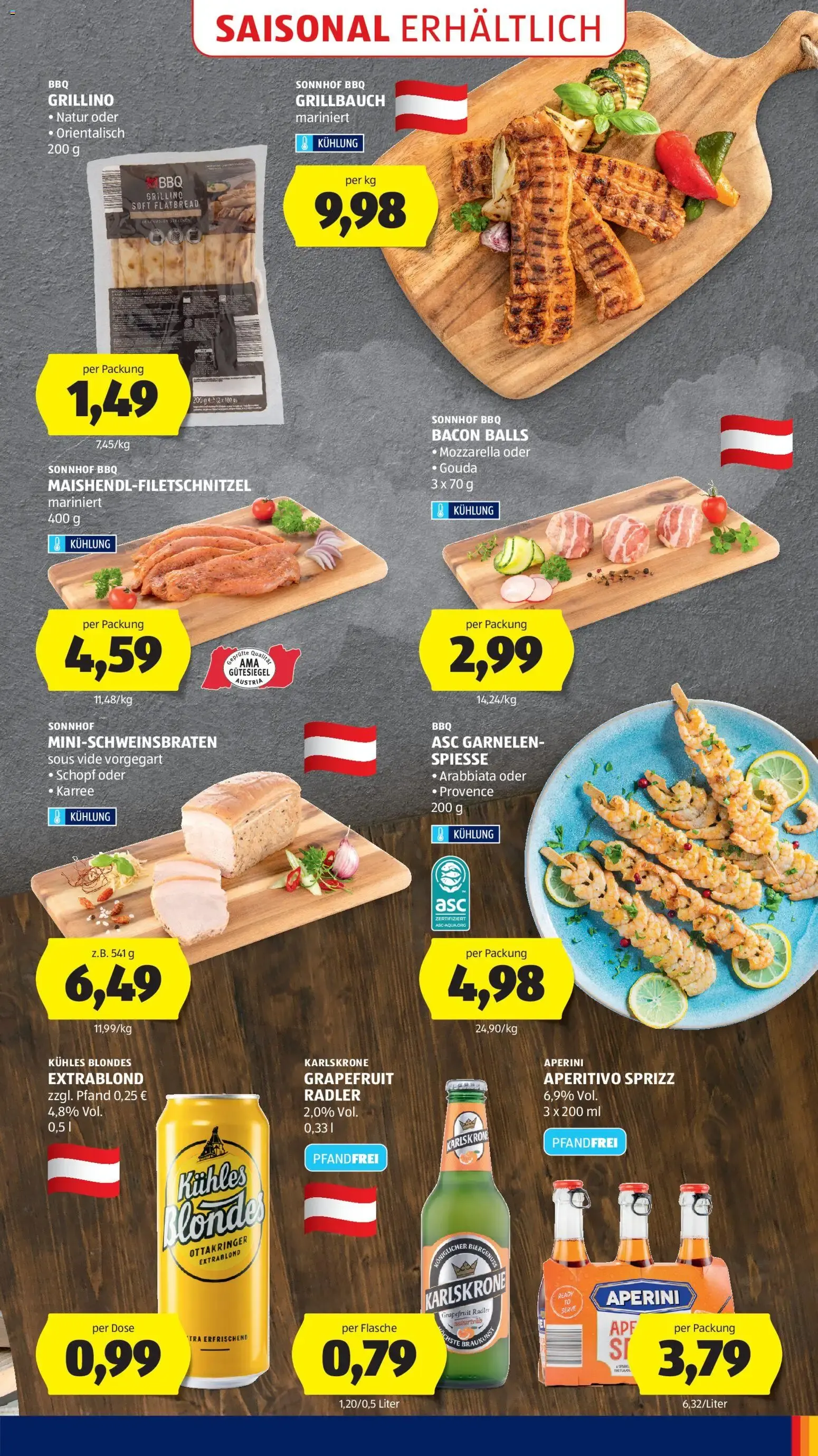 Hofer Flugblatt: Laufend Sparen en Sportartikeln y Bebidas von 7. August bis 13. August 2026 - Flugblätt seite 15