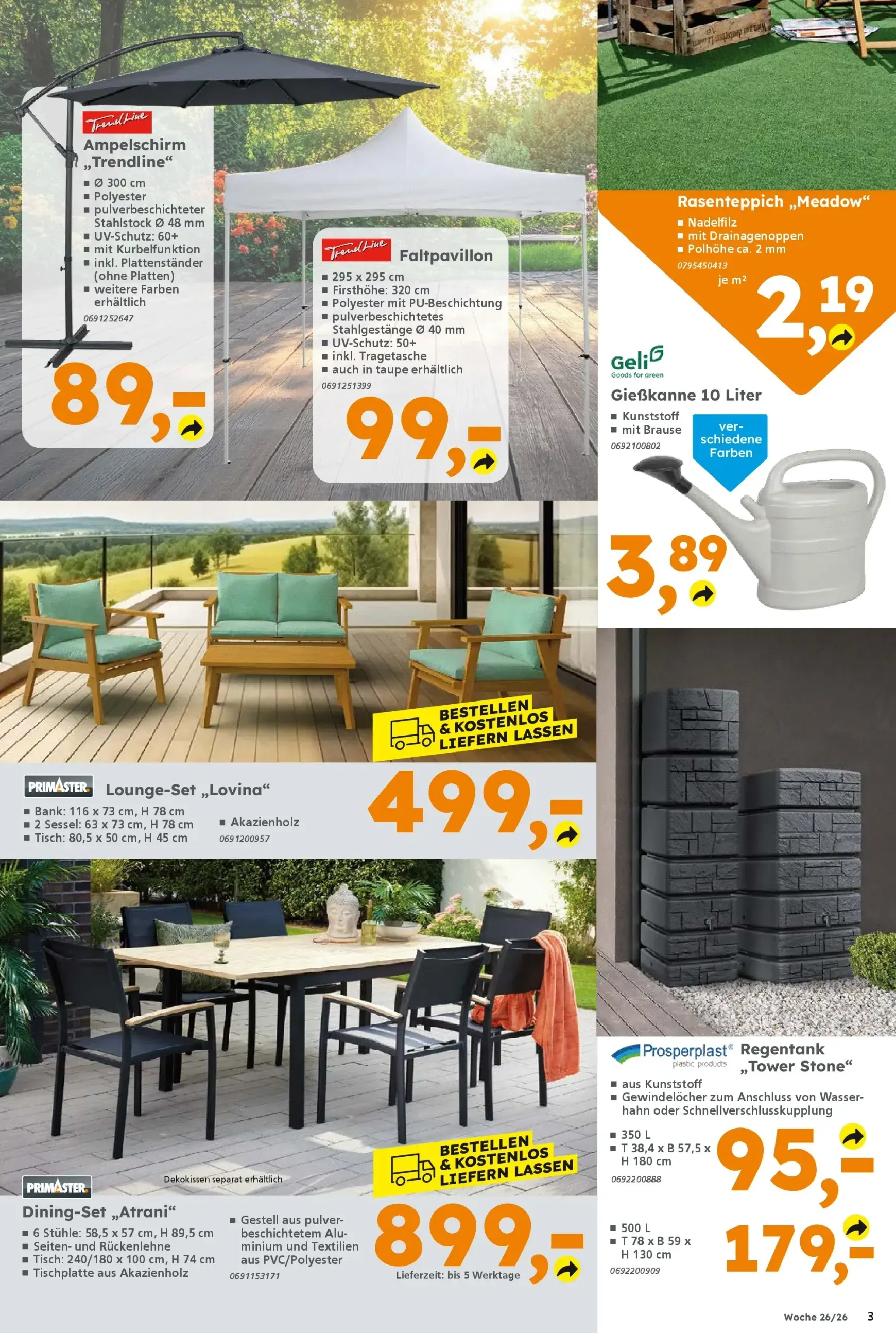 Globus Baumarkt - Moonlight-Shopping von 22. Juni bis 27. Juni 2026 - Prospekt seite 3
