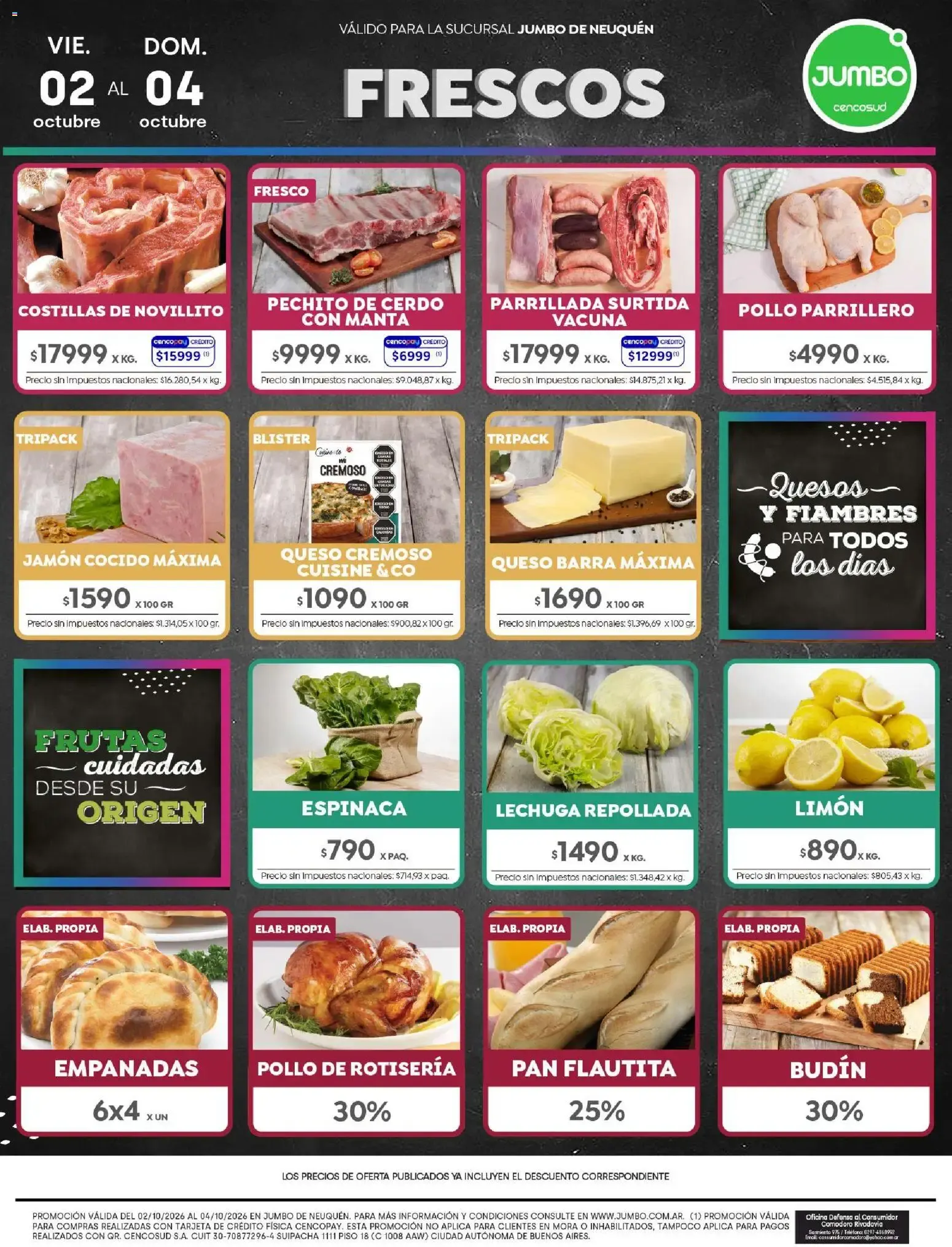Ofertas de Jumbo - Cenco Black Neuquén del 02/10/2026 - 04/10/2026 2 de octubre al 4 de octubre 2026 - Página 8 del catálogo