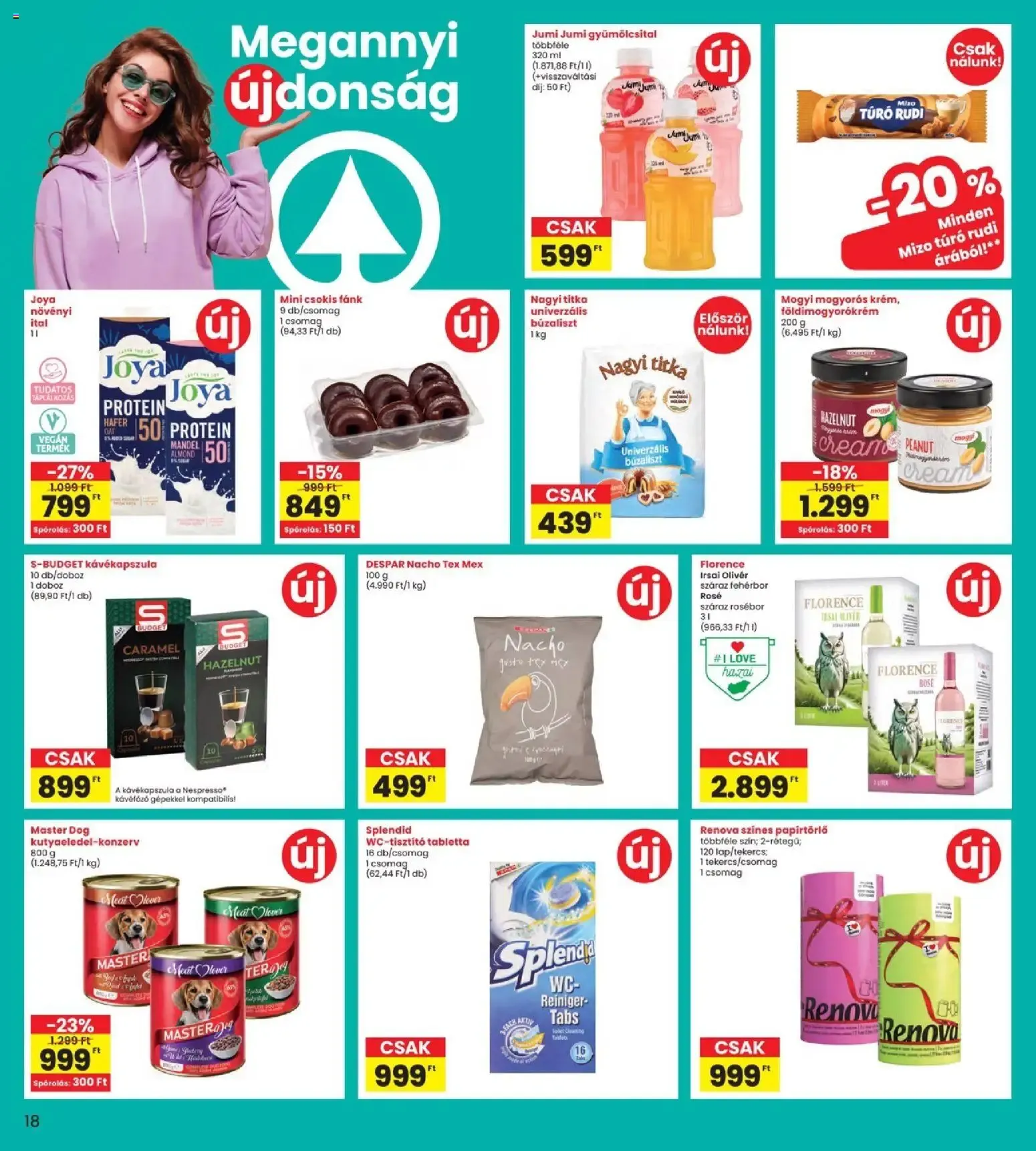 Katalógus Interspar Szülinapi szenzáció! szeptember 3.-tól szeptember 9.-ig 2026. - Oldal 18