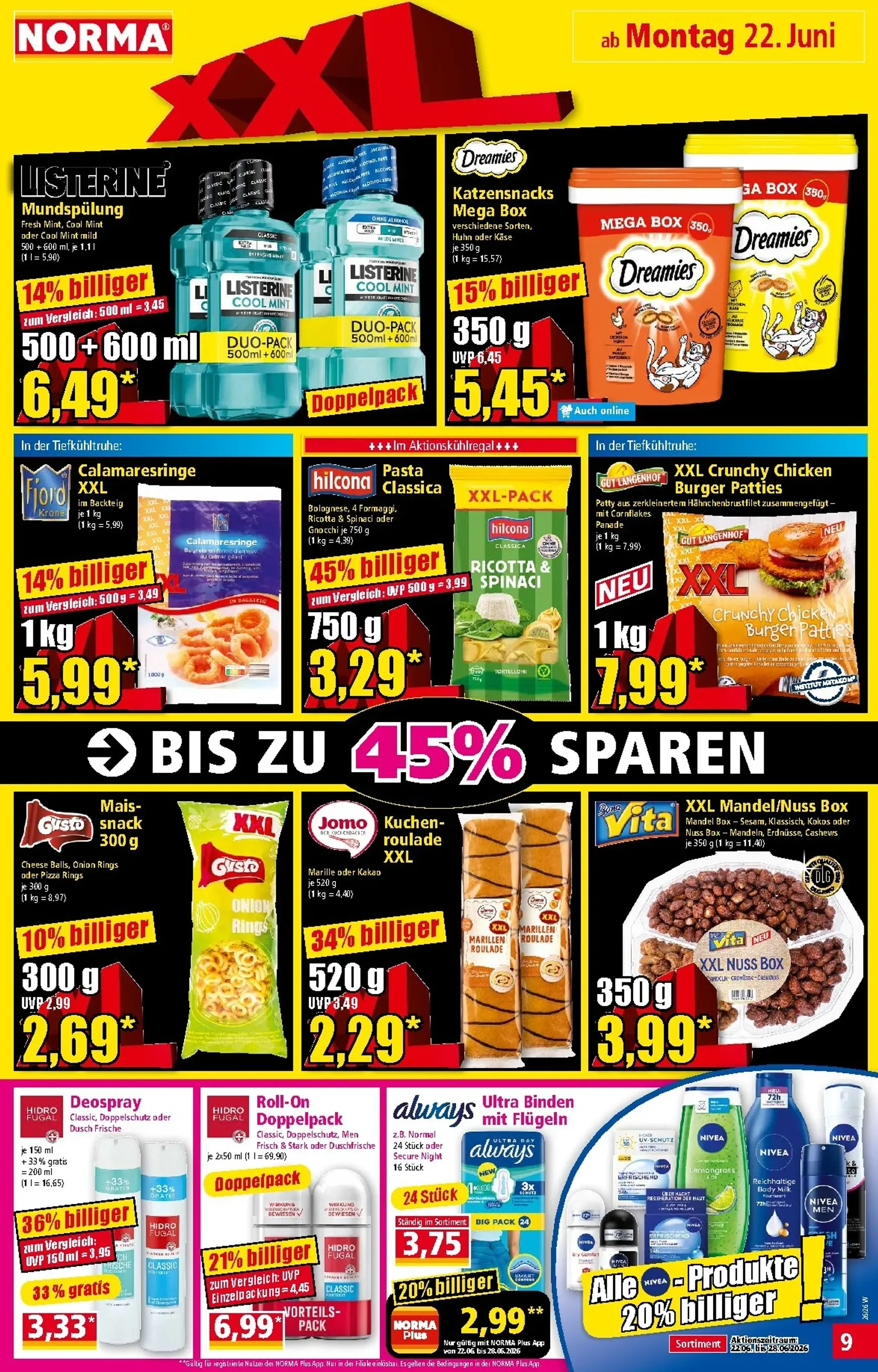 Norma Prospekt nächste Woche – von Montag 22.06.2026 bis Samstag 27.06.2026 von 22. Juni bis 27. Juni 2026 - Prospekt seite 9