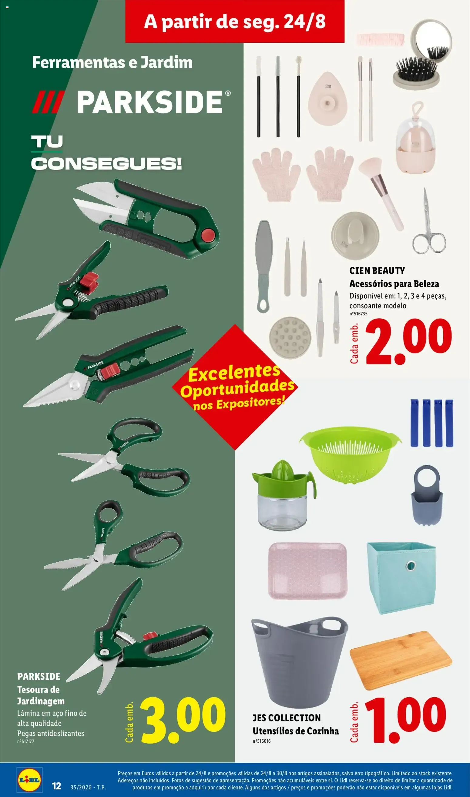 Folheto Lidl Novidades » de 24/08/2026 - 30/08/2026 de 24 de agosto até 30 de agosto 2026 - Pagina 12