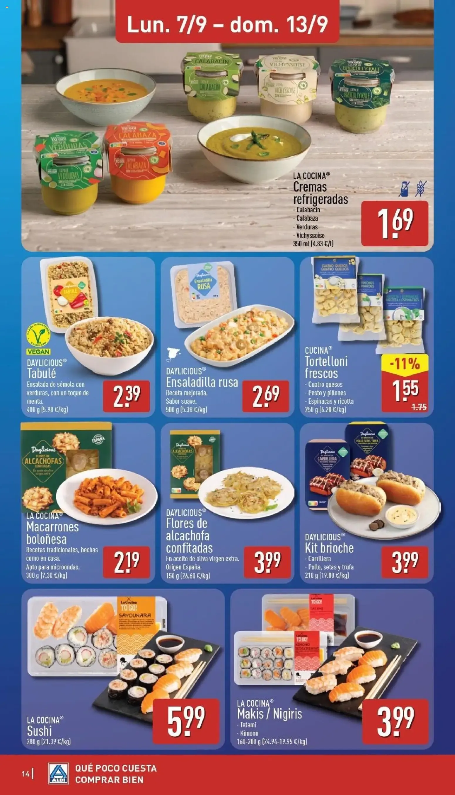 Catálogo de Aldi folleto Baleares del 07/09/2026 | Catálogo 7 de septiembre al 13 de septiembre 2026 - Página 14