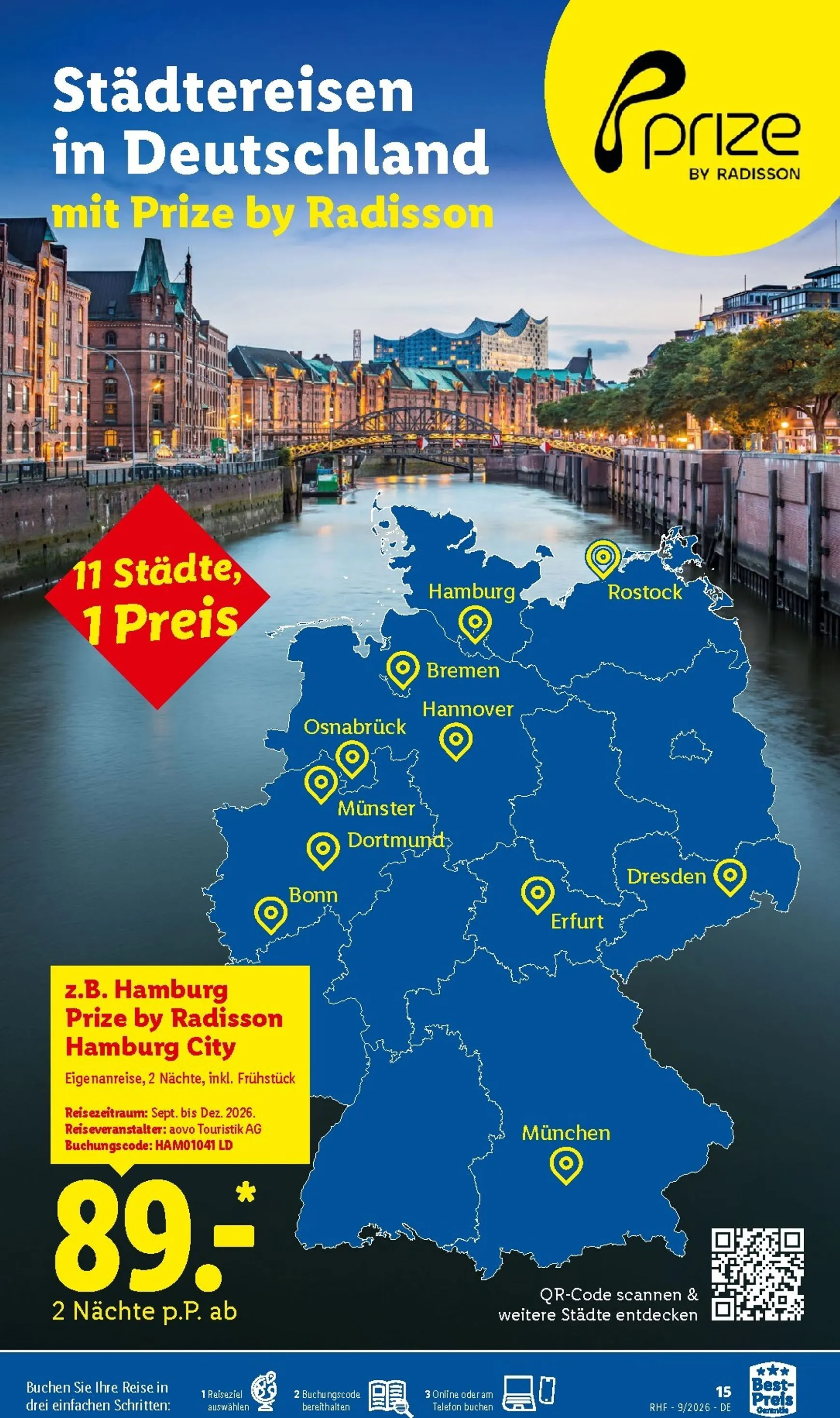 Jetzt den Sommer verlängern von 29. August bis 30. September 2026 - Prospekt seite 15