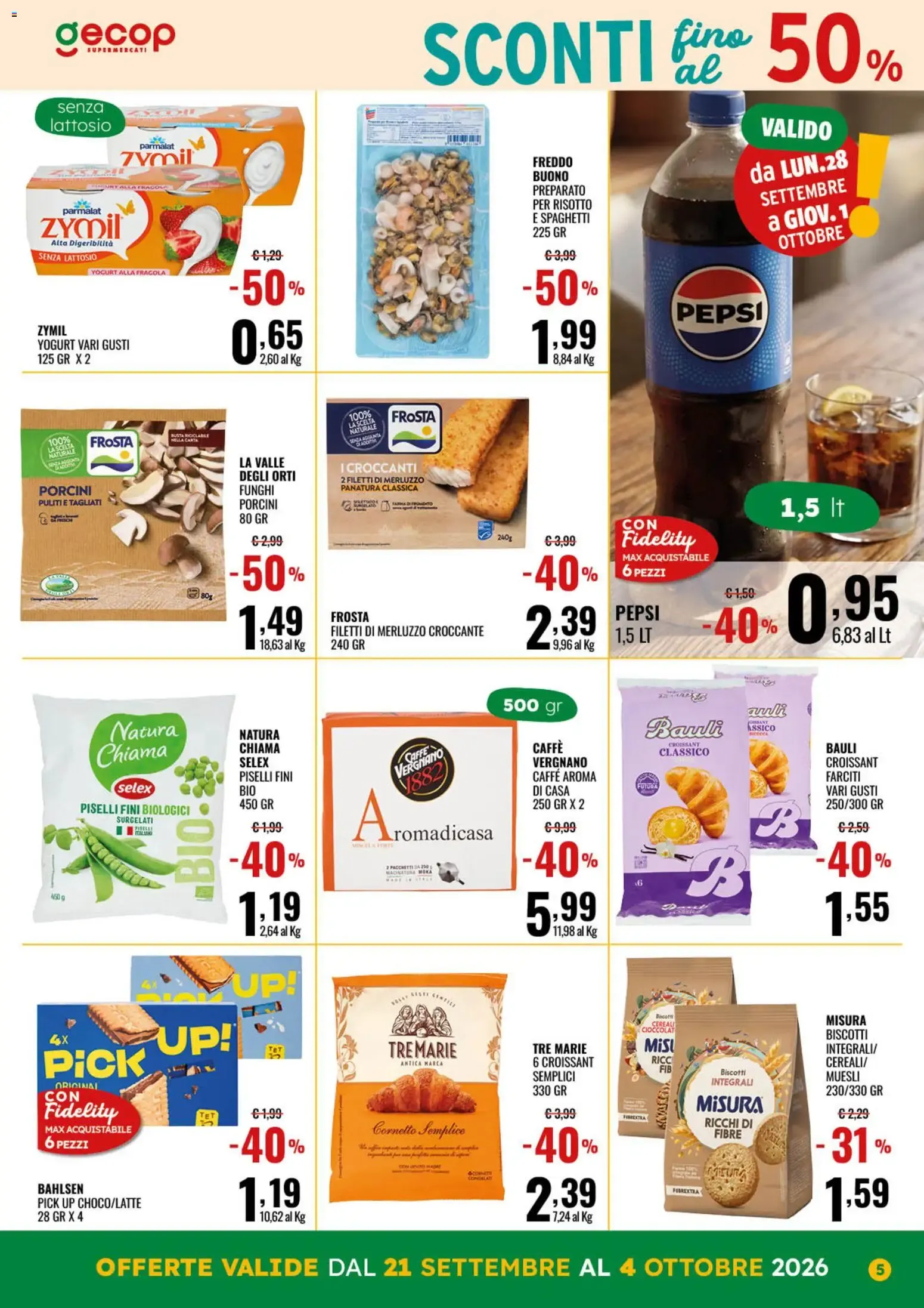Nuovo GECOP volantino dal 21/09/2026 > offerte anteprima 🛍️ da 21 settembre a 4 ottobre di 2026 - Pagina del volantino 5