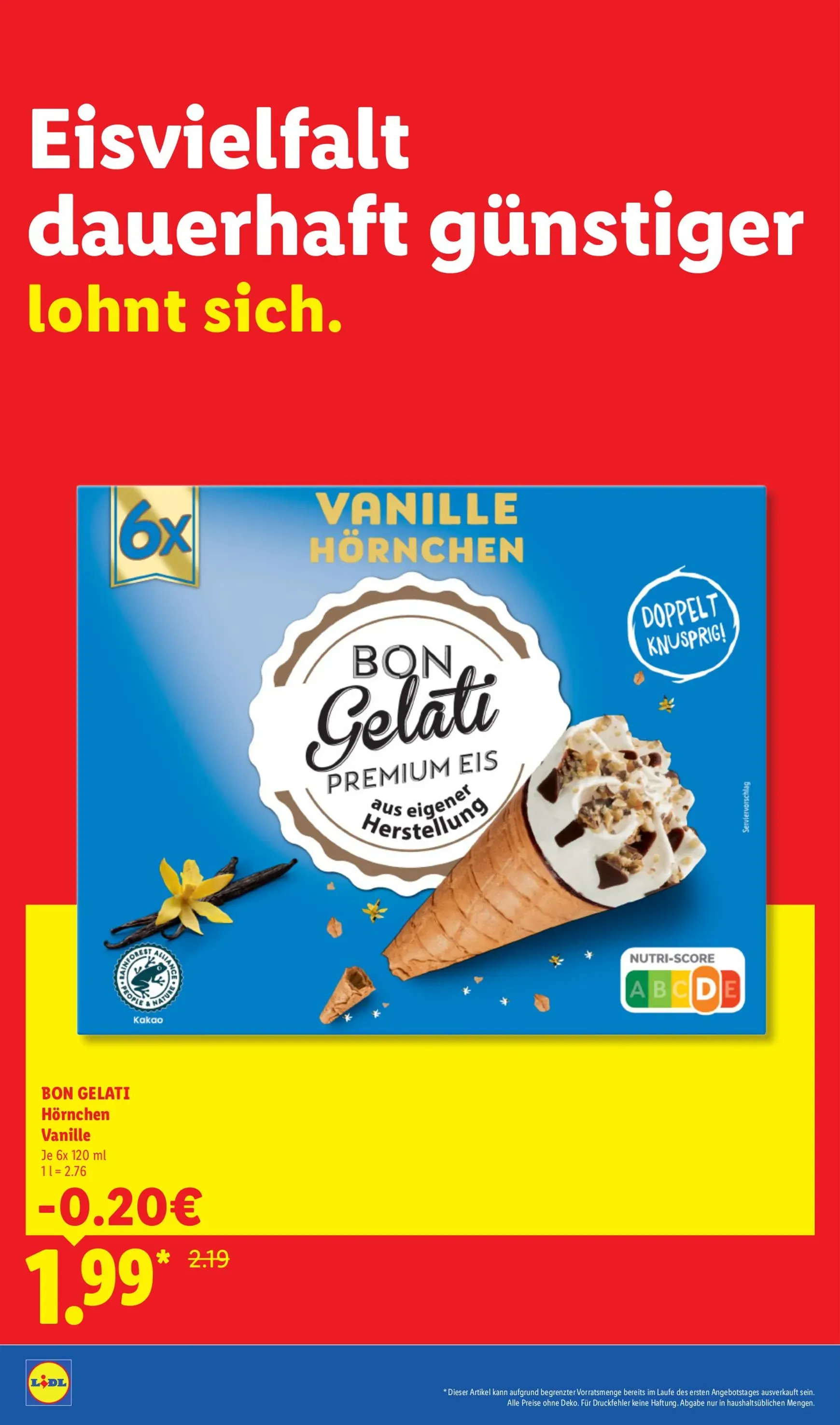 Lidl - Der Preisführer macht Deutschland dauerhaft günstiger! von 1. Juli bis 31. August 2026 - Prospekt seite 18