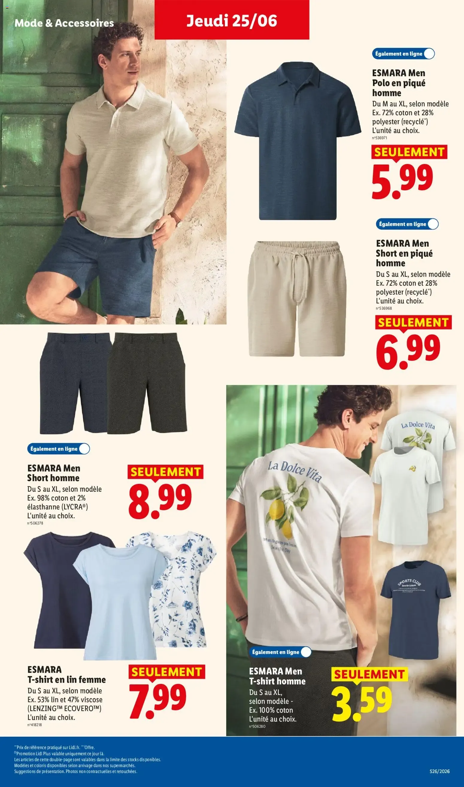 Catalogue LIDL du 25/06/2026 | Promo prospectus en ligne du 25 juin au 1 juillet 2026 - Catalogue page 47