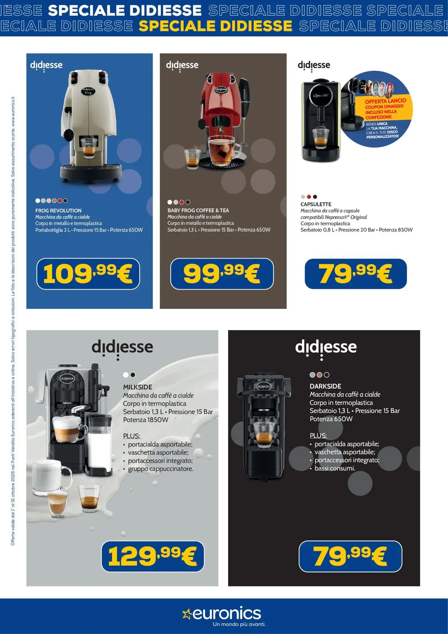 Euronics Tech Speciale Didiesse da 1 ottobre a 31 ottobre di 2026 - Pagina del volantino 2