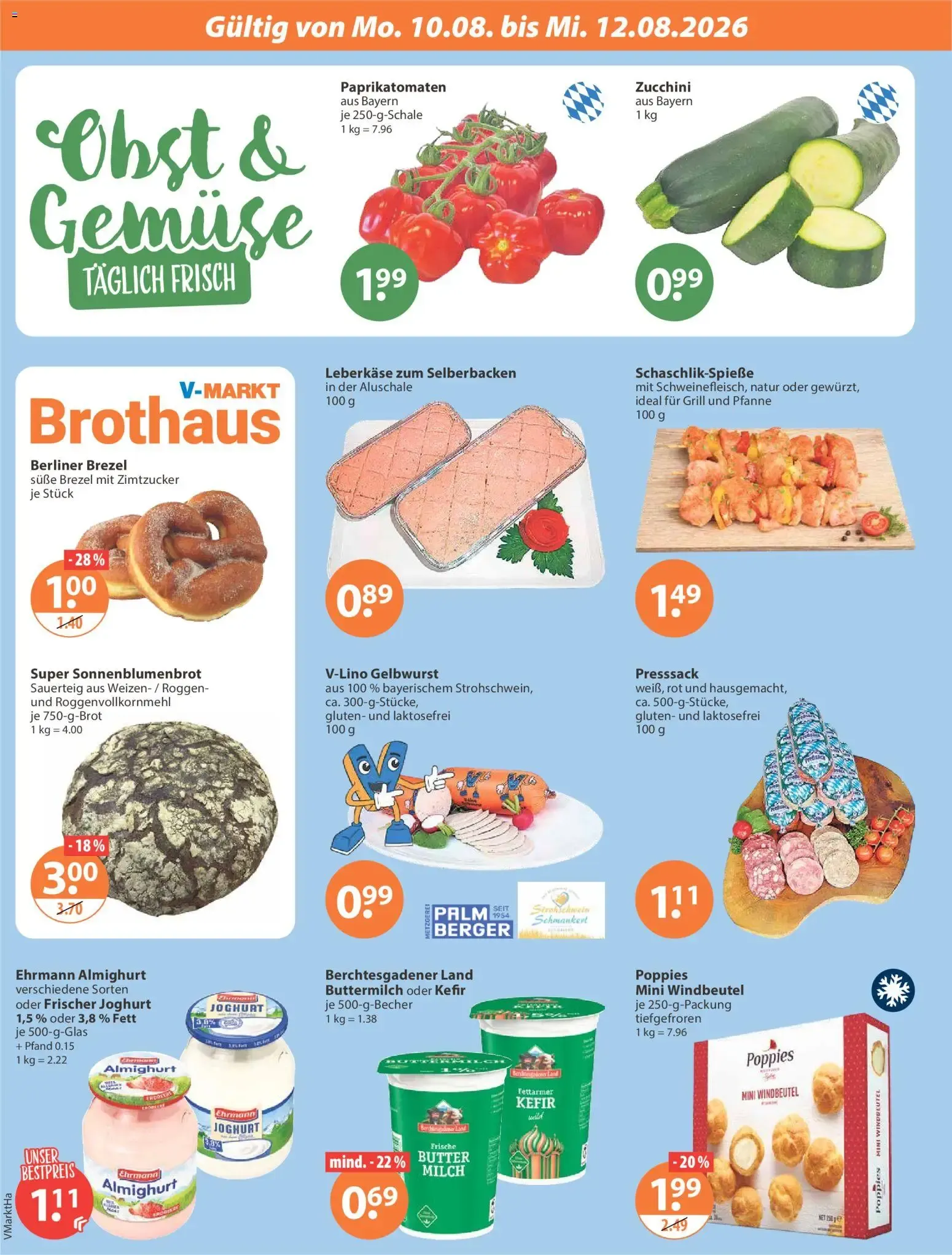 Angebote V-Markt Angebote (ab 06.08.2026) von 6. August bis 12. August 2026 - Prospekt seite 20