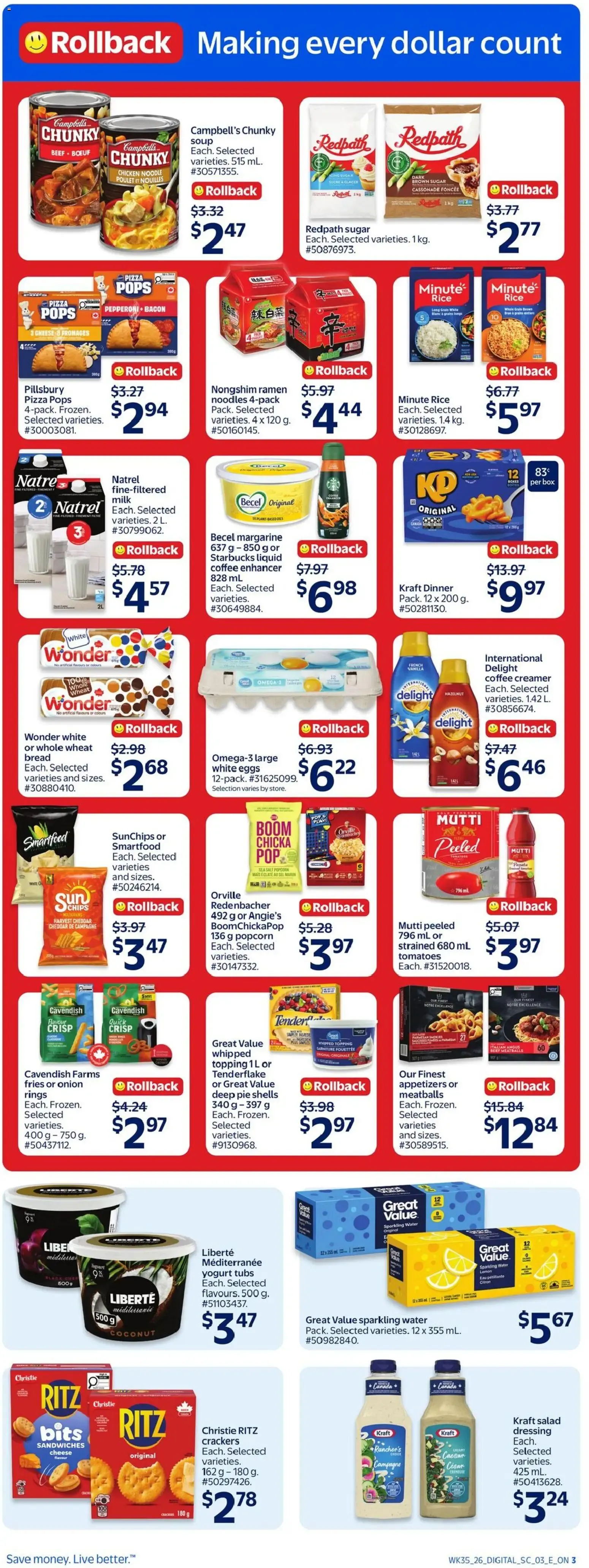 Walmart weekly flyer from Sep 24, 2026 > weekly specials & deals from September 24 to September 30 2026 - flyer page 9
