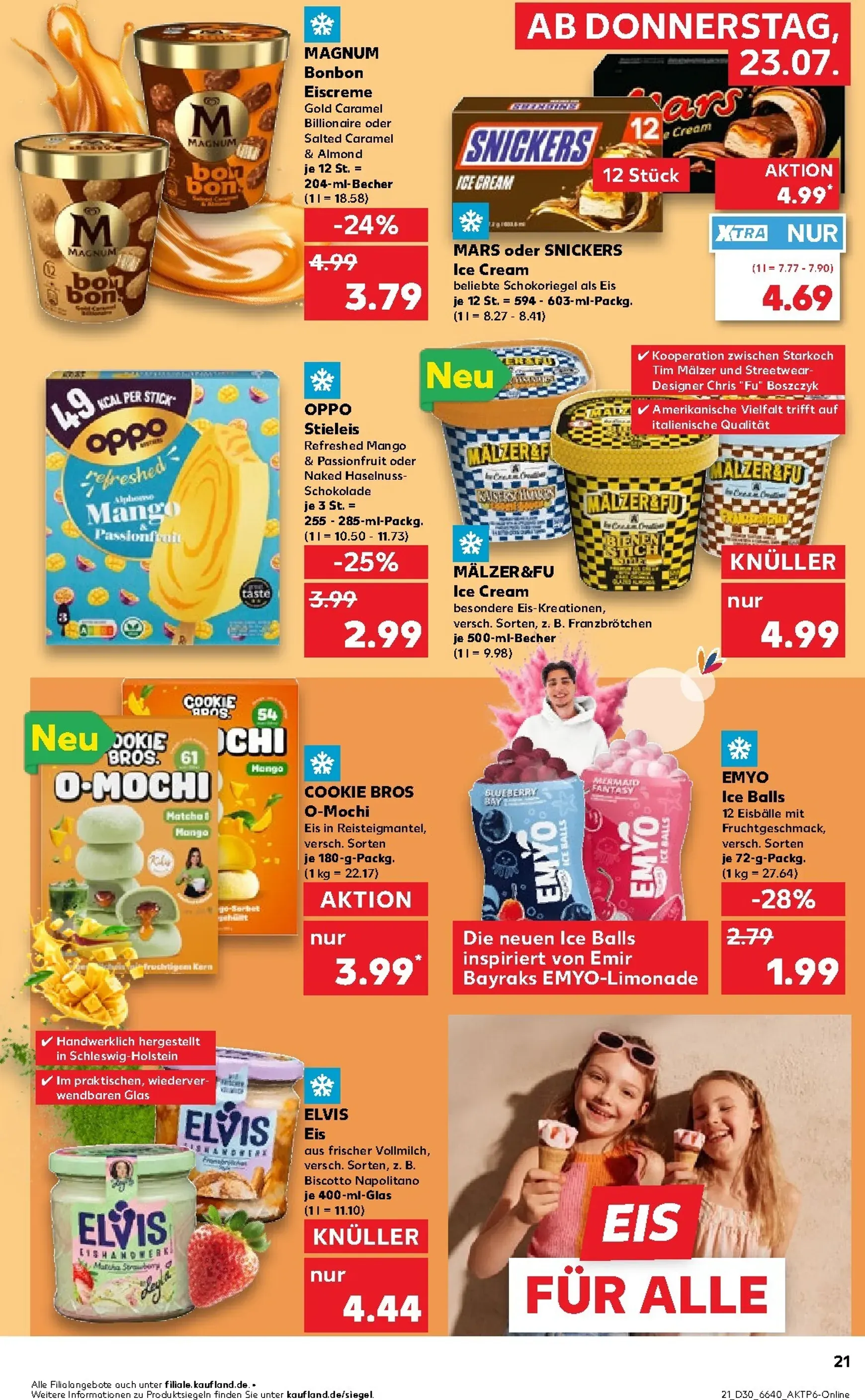 Kaufland Prospekt nächste Woche – von Donnerstag 23.07.2026 bis Mittwoch 29.07.2026 von 23. Juli bis 29. Juli 2026 - Prospekt seite 22