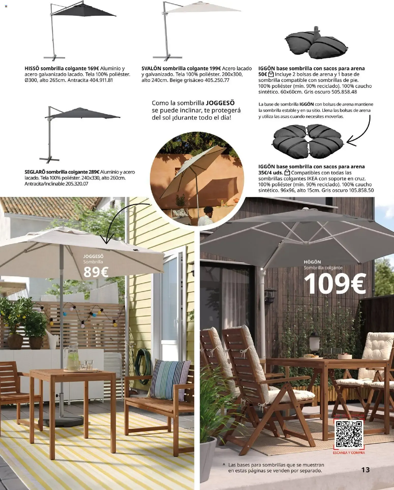 Catálogo de IKEA - Muebles de exterior del 01/09/2026 1 de septiembre al 31 de enero 2027 - Página 13