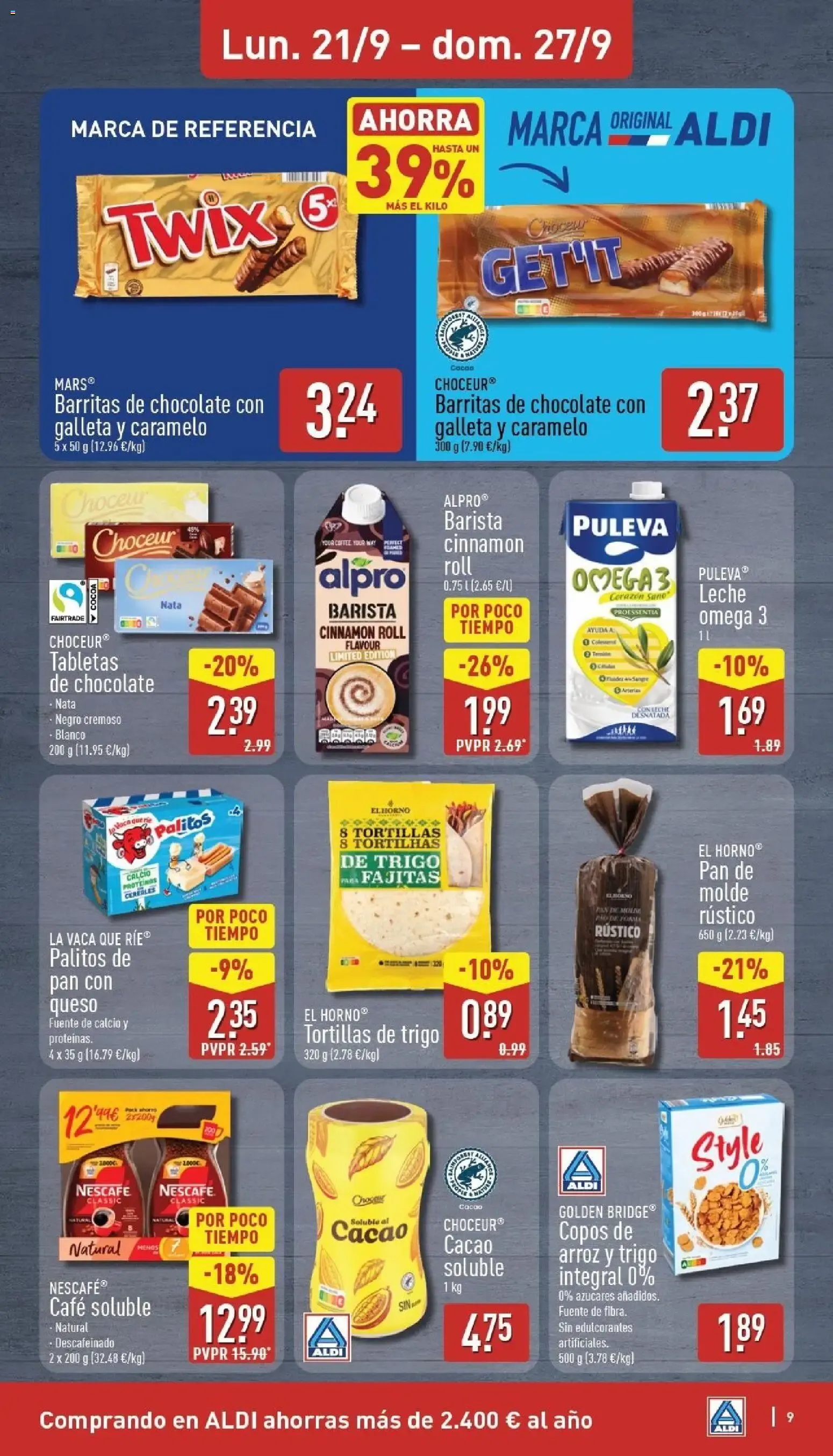 Catálogo de Aldi folleto Canarias del 21/09/2026 | Catálogo 21 de septiembre al 27 de septiembre 2026 - Página 9