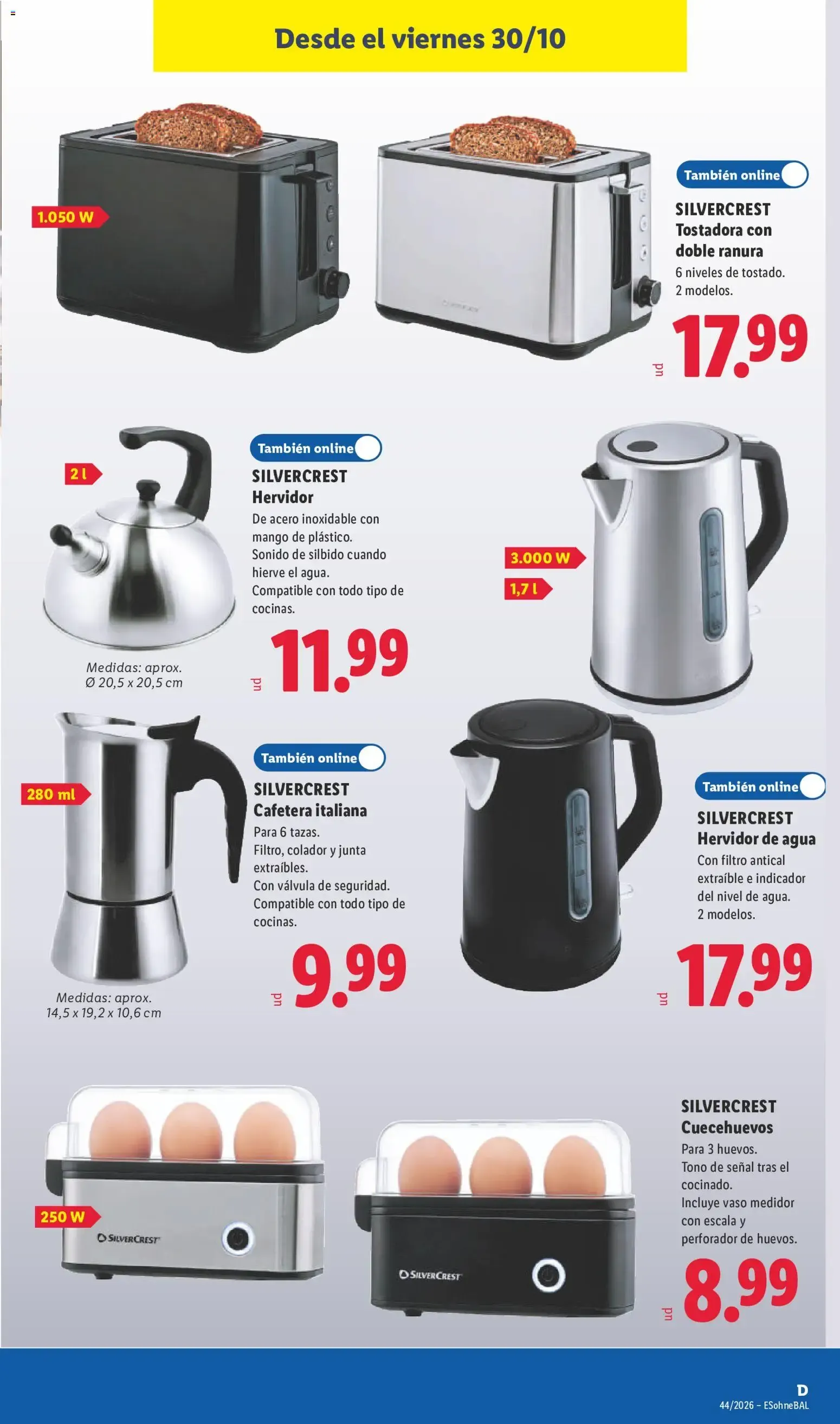 Catálogo de Lidl folleto de bazar del 26/10/2026 | Ofertas 26 de octubre al 1 de noviembre 2026 - Página 27
