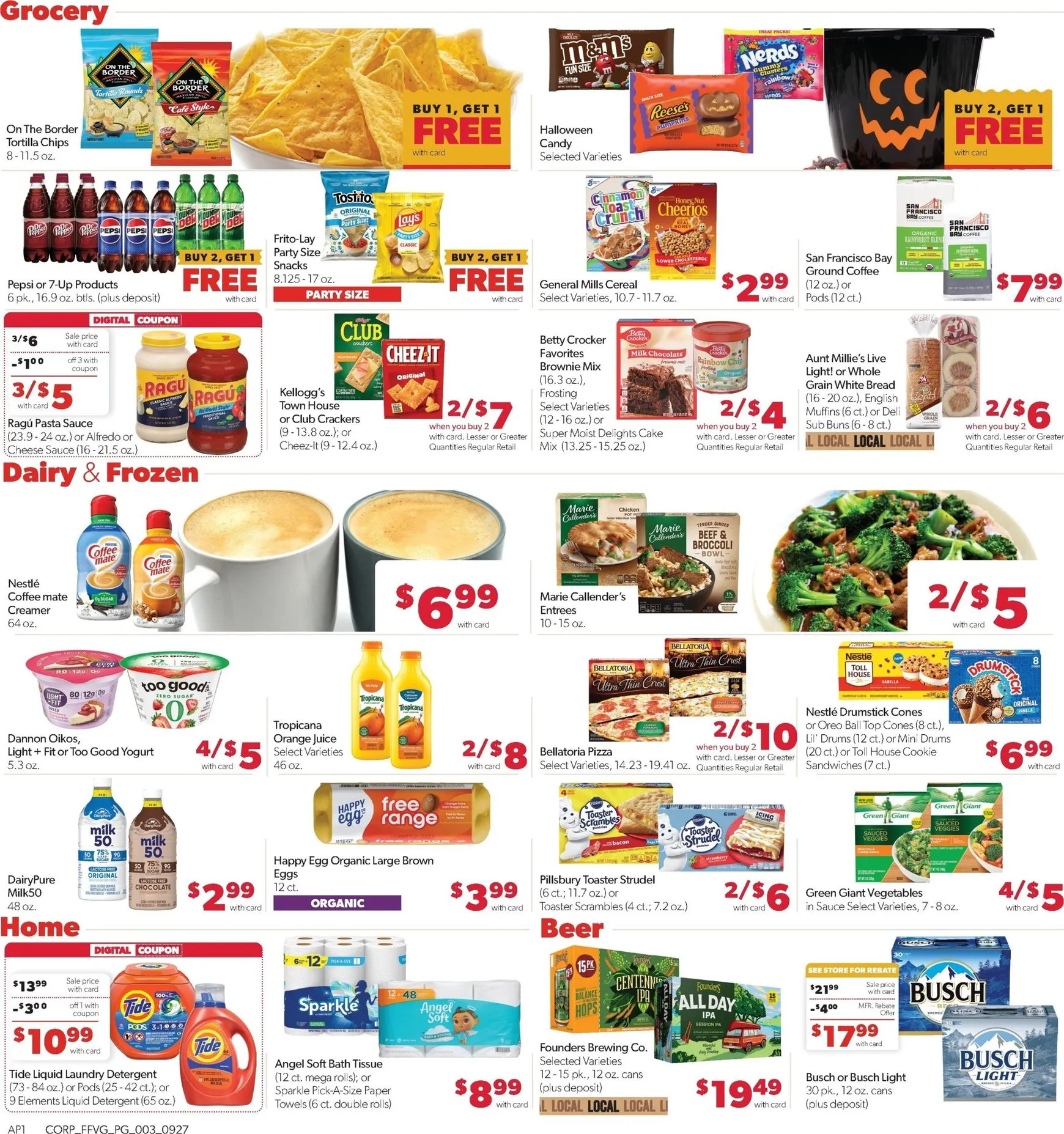 Weekly ad Current Family Fare leaflet valid from Sunday 09/27/2026 to Saturday 10/03/2026 from September 27 to October 3 2026 - Page 3