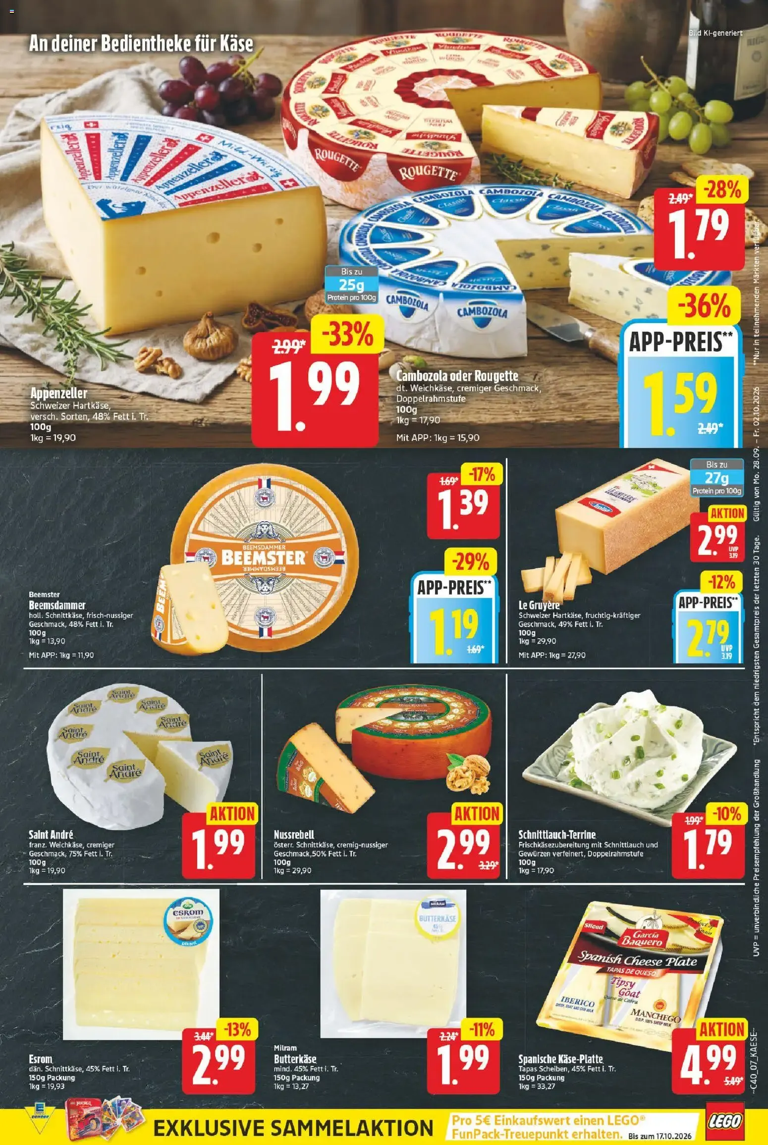 EDEKA Center - 20% Rabatt auf EDEKA Bio Milch-, Joghurt- und Quarkartikel von 28. September bis 2. Oktober 2026 - Prospekt seite 7