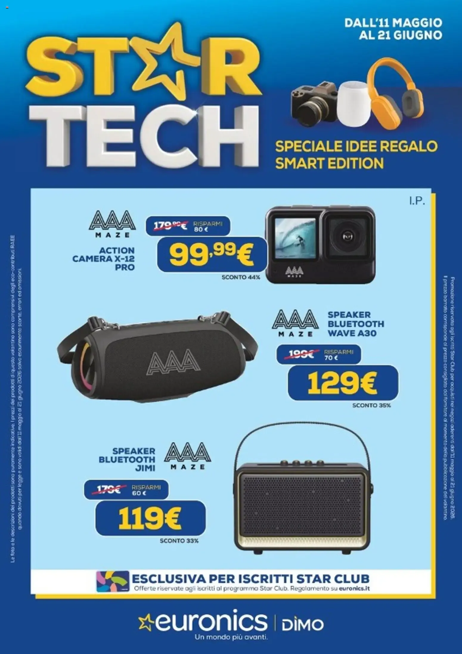 STAR TECH SPECIALE IDEE REGALO SMART EDITION da 11 maggio a 21 giugno di 2026 - Pagina del volantino 1