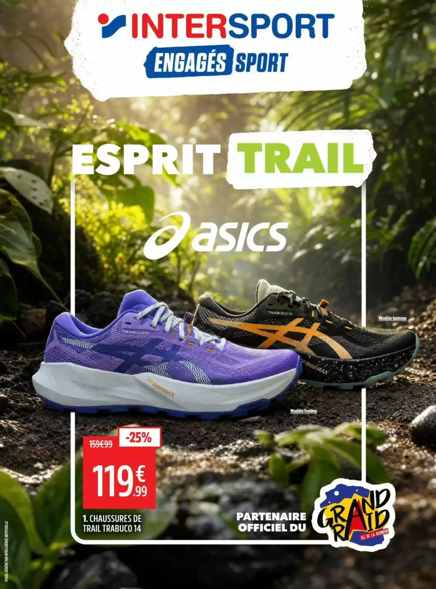 Intersport: Esprit Trail - Zapatillas Asics Trabuco 14