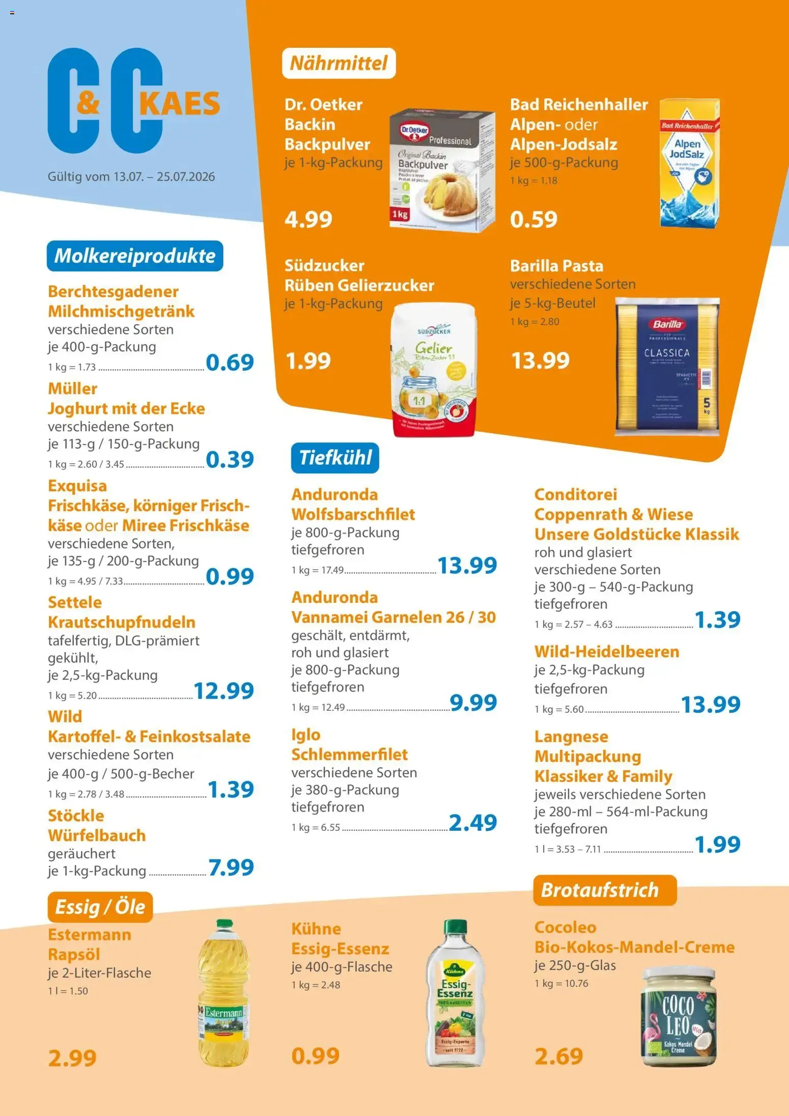 CC & KAES Ihr zuverlässiger Großverbraucher-Partner von 13. Juli bis 25. Juli 2026 - Prospekt seite 2