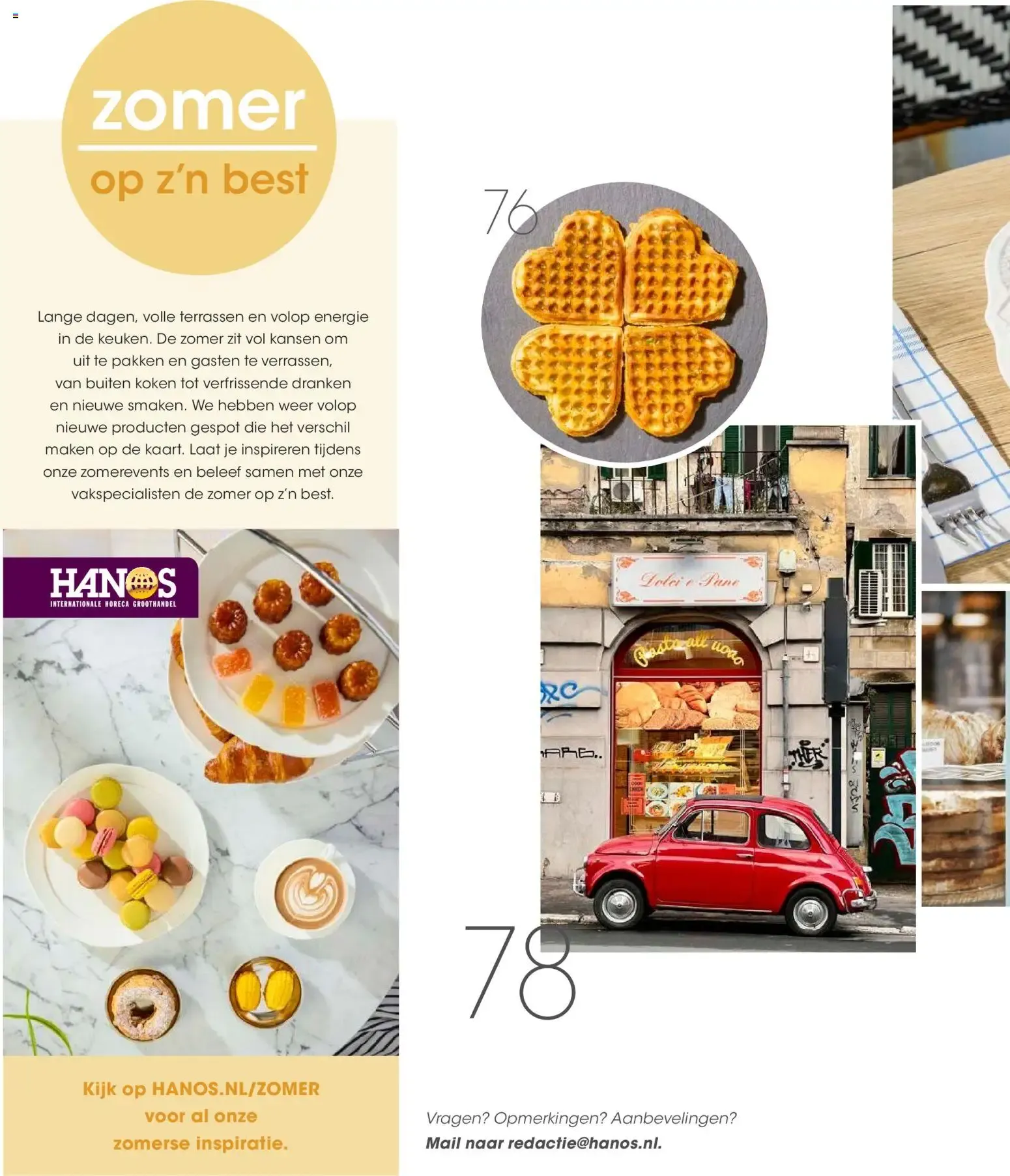 HANOS Hét Inspiratiemagazine voor de Horeca van 1 juni tot 31 juli 2026 - Folder pagina 2