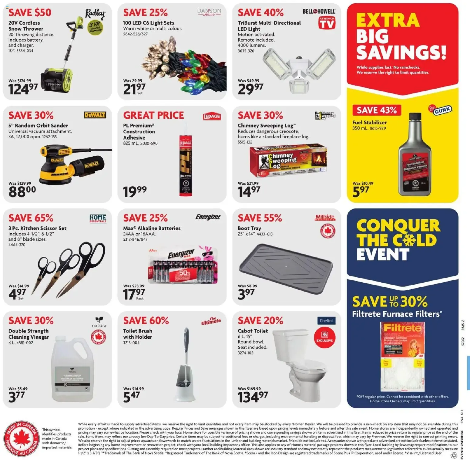 Home Hardware: Conquer the Cold Event from October 22 to November 4 2026 - flyer page 2