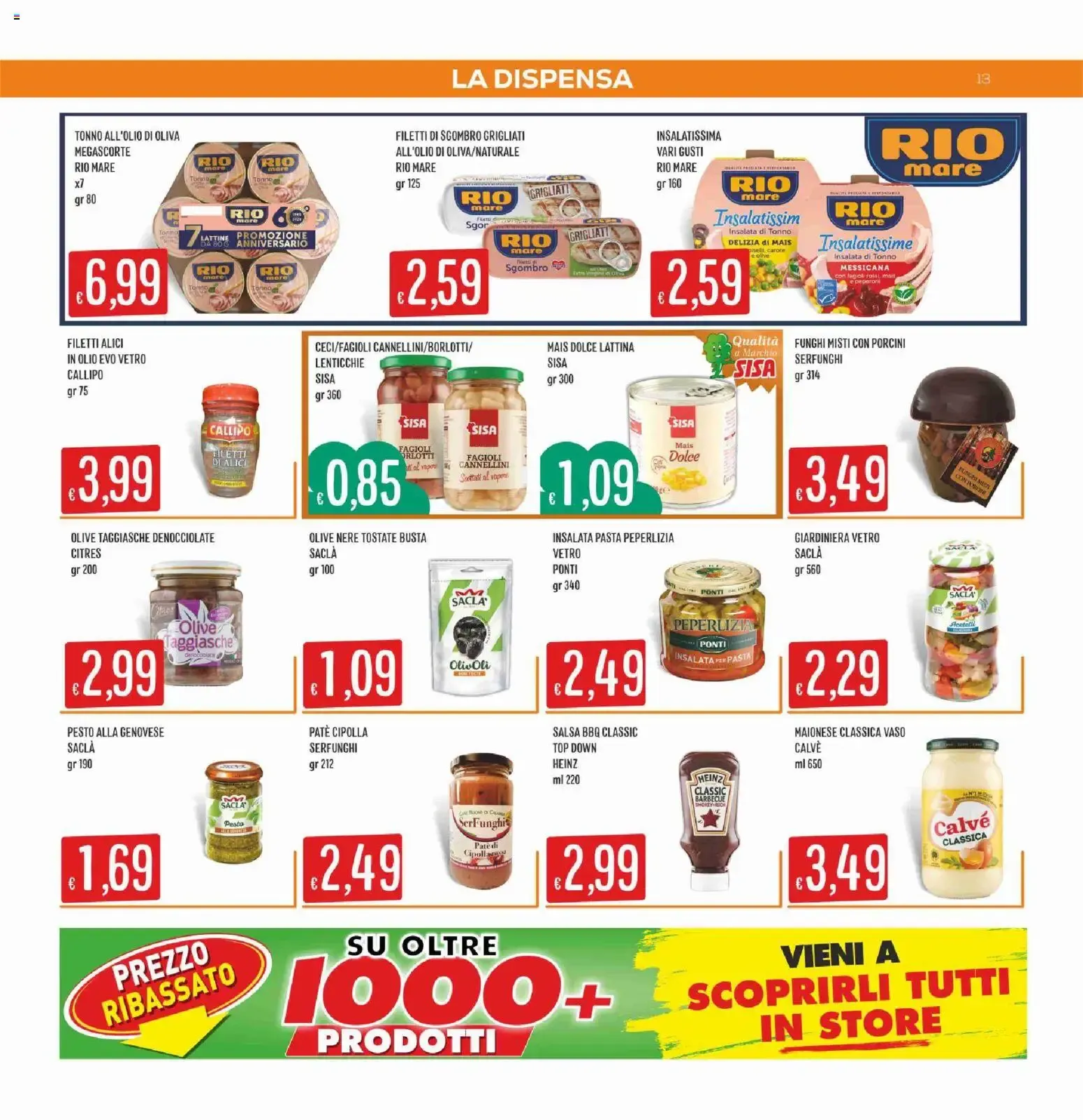 Nuovo SISA volantino Mercadò dal 09/07/2026 > offerte anteprima 🛍️ da 9 luglio a 22 luglio di 2026 - Pagina del volantino 13