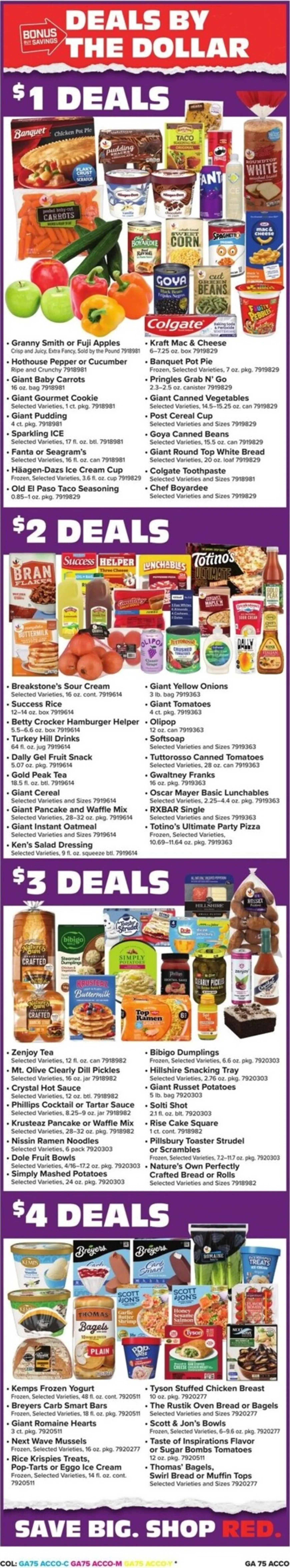 Weekly ad Current Giant leaflet valid from Friday 09/25/2026 to Thursday 10/01/2026 from September 25 to October 1 2026 - Page 3