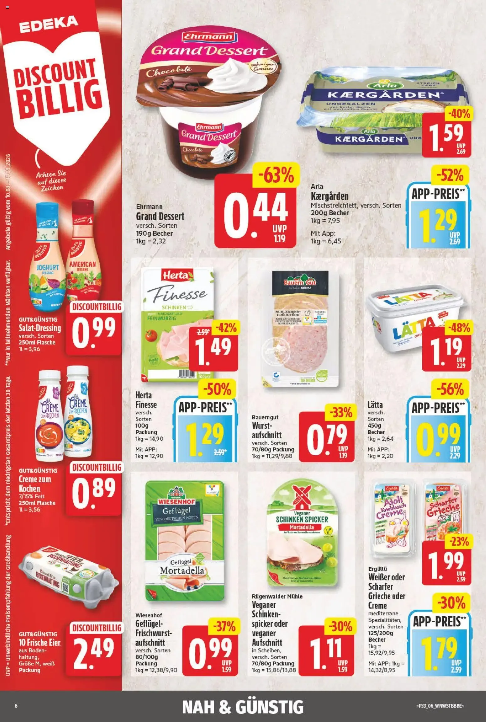 NP Discount Prospekt (ab 10.08.2026) zum Blättern von 10. August bis 15. August 2026 - Prospekt seite 6