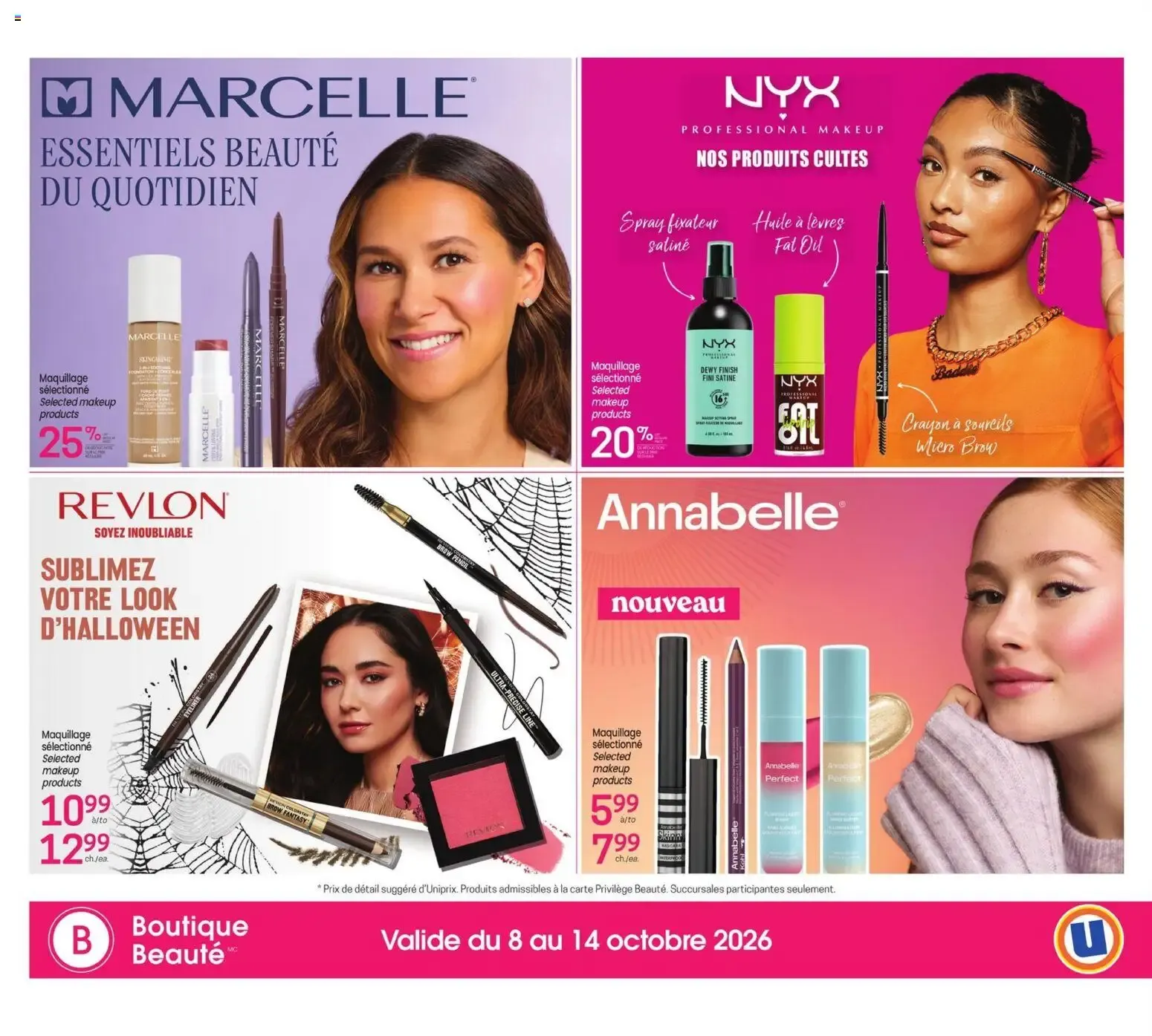 Uniprix - Carnet beauté from Oct 8, 2026 > weekly specials & deals from October 8 to October 21 2026 - flyer page 4
