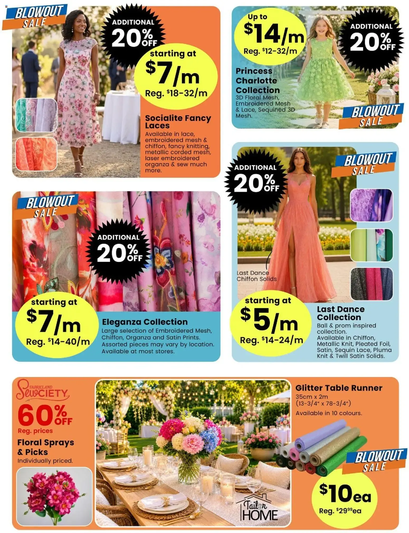 Fabricland Blowout Sale & Summer Splash Savings from July 2 to July 31 2026 - flyer page 10