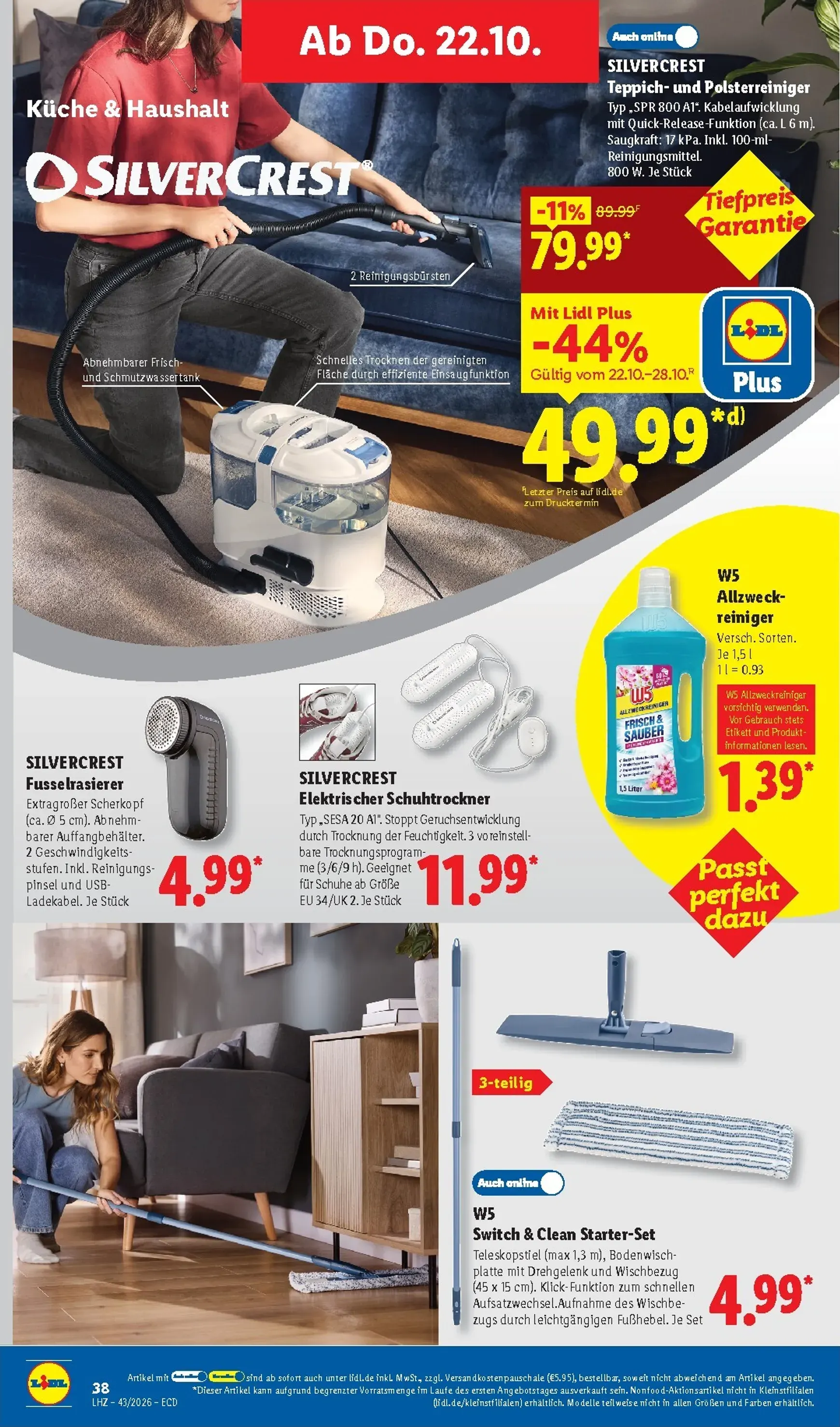 Lidl - Angebot der Woche Prospekt nächste Woche – von Montag 19.10.2026 bis Samstag 24.10.2026 von 19. Oktober bis 24. Oktober 2026 - Prospekt seite 30