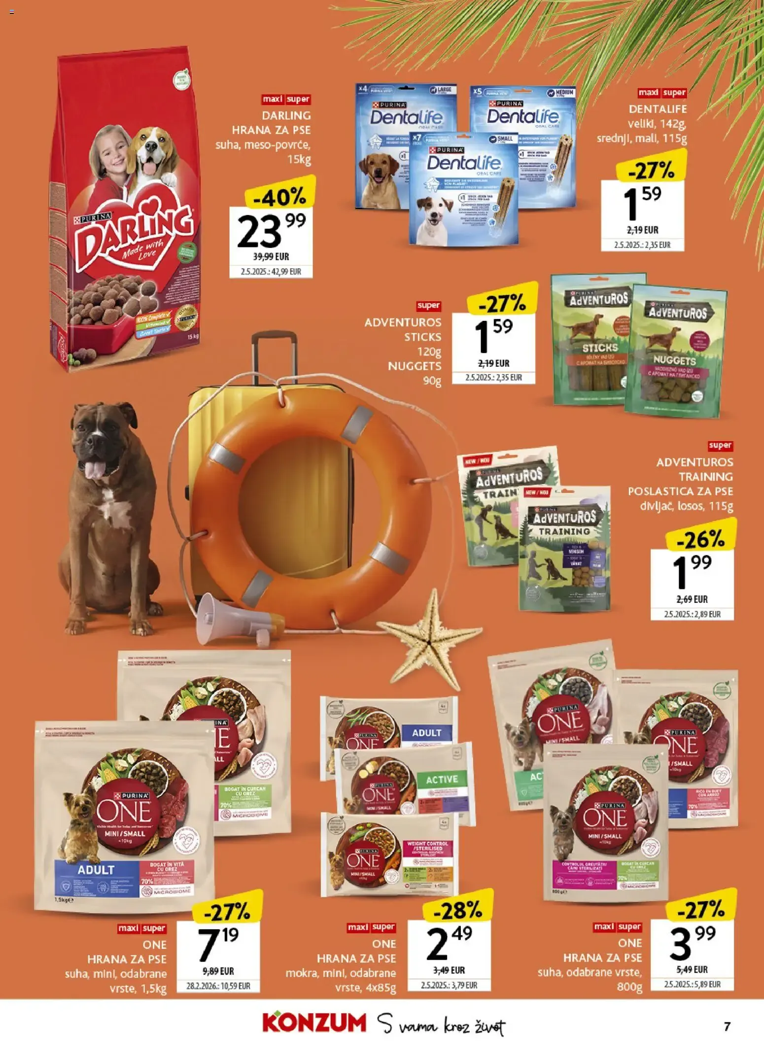 Katalog Konzum Katalog Ljetne Avanture novi od 06.07.2026 na listanje > letak digitalni od 6. srpnja do 26. srpnja 2026. - Pregled Stranica 7