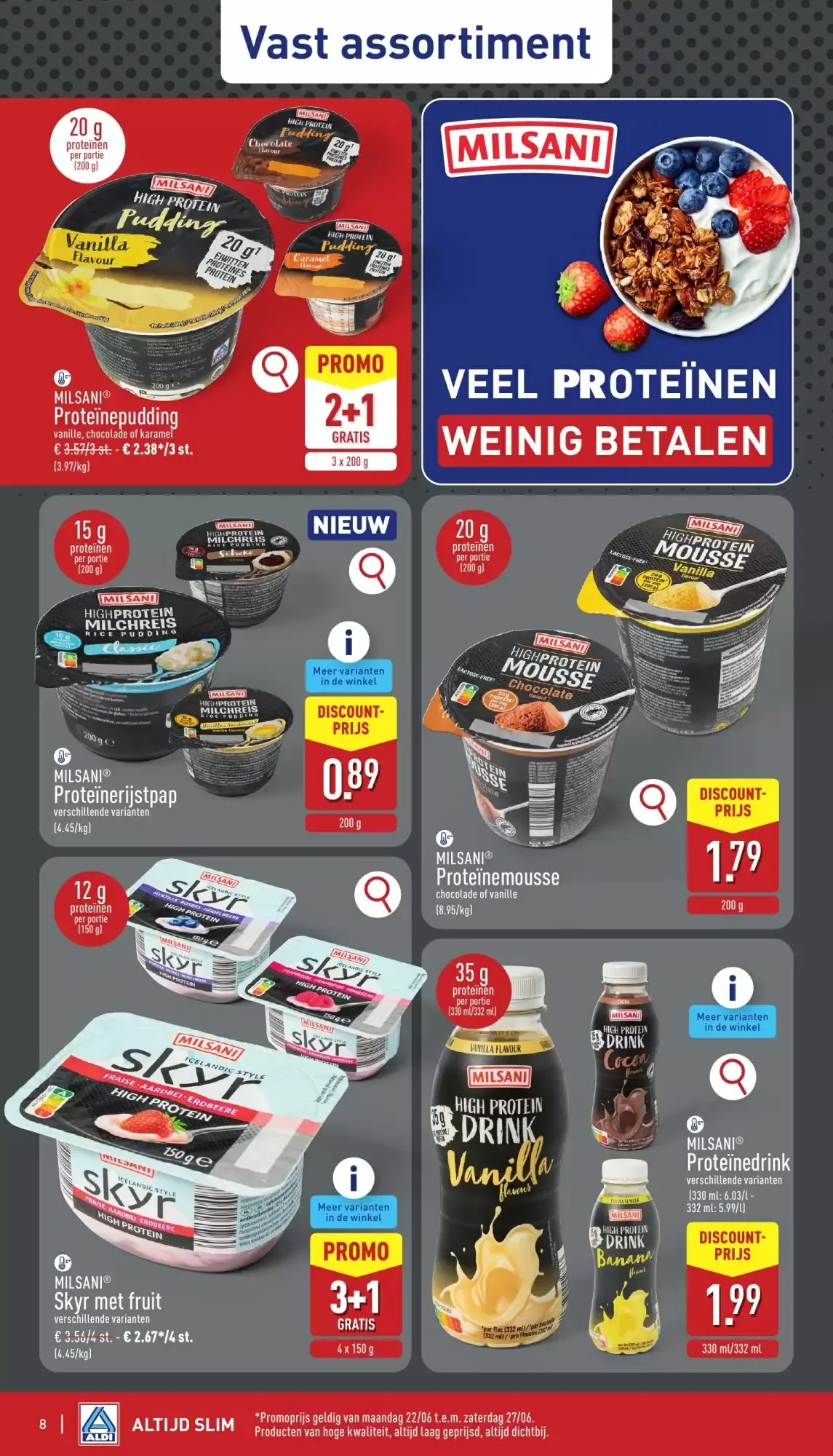 ALDI Folder van ma 22/06 t.e.m. zat 27/06 van 22 juni tot 27 juni 2026 - folder pagina 8