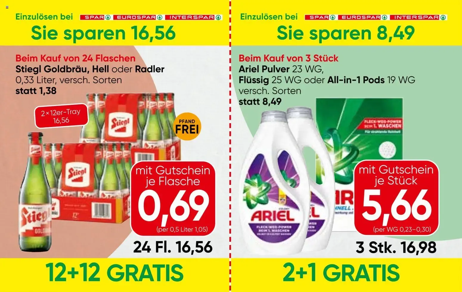 Spar Gutscheinheft (03.09.2026) - Angebote und Prospekt von 3. September bis 23. September 2026 - Flugblätt seite 11