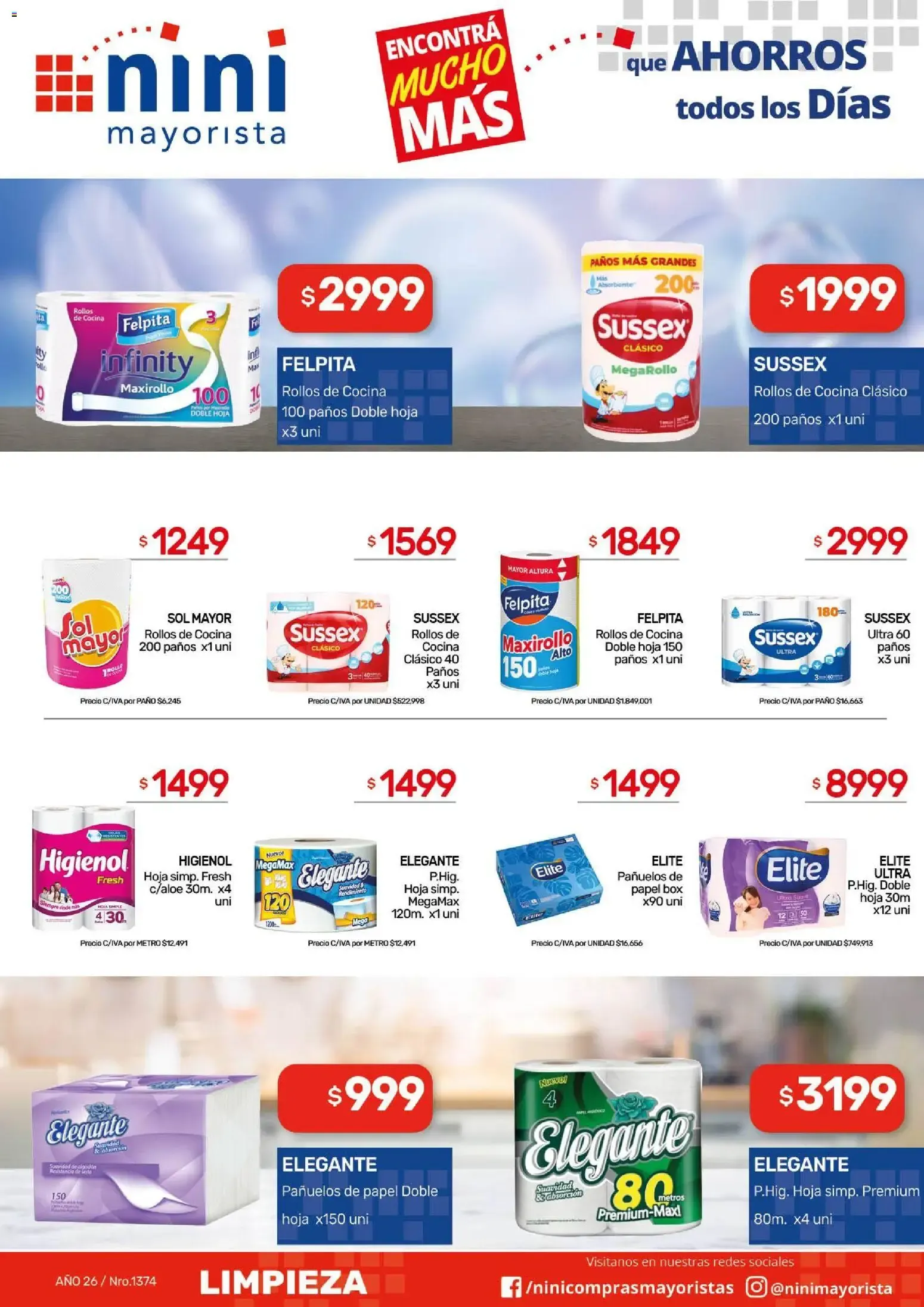 Ofertas de NINI Mayorista - Revista N°1374 24 de agosto al 30 de agosto 2026 - Página 7 del catálogo