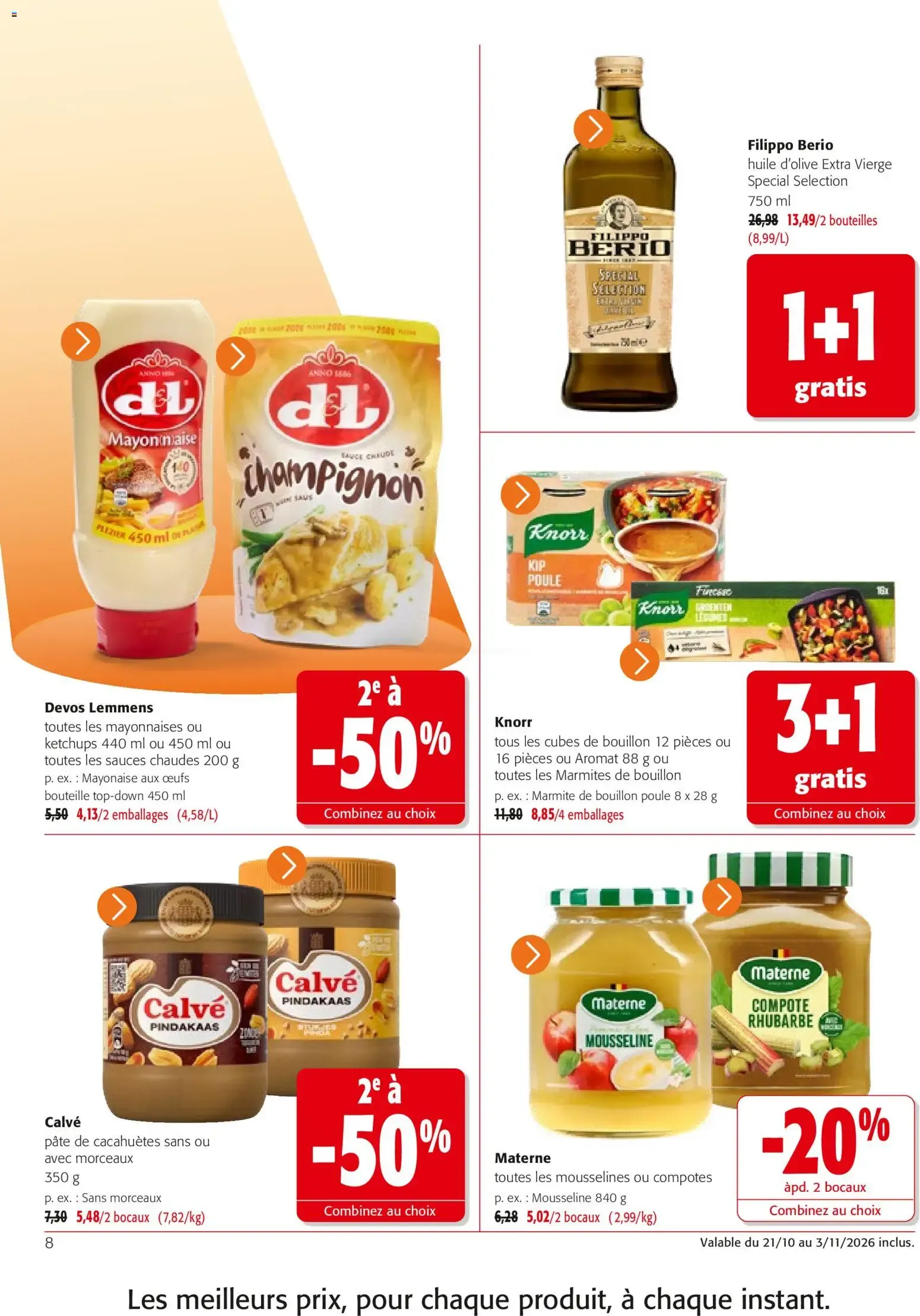 Colruyt catalogue à partir du 21/10/2026 - promo en ligne du 21 octobre au 3 novembre 2026 - Catalogue page 8