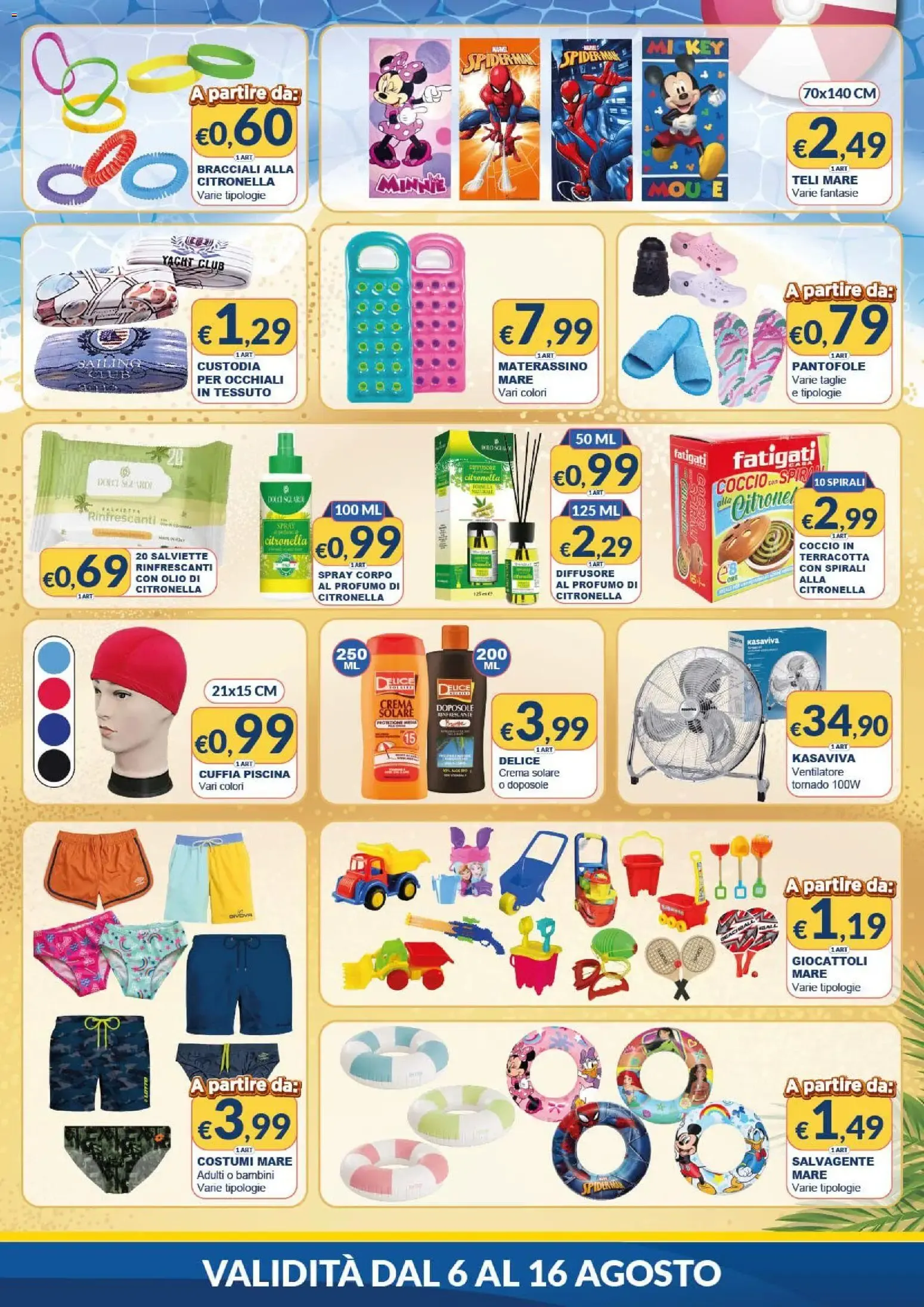 Mister Risparmio volantino dal 06/08/2026 - online Offerte da 6 agosto a 16 agosto di 2026 - Pagina del volantino 6