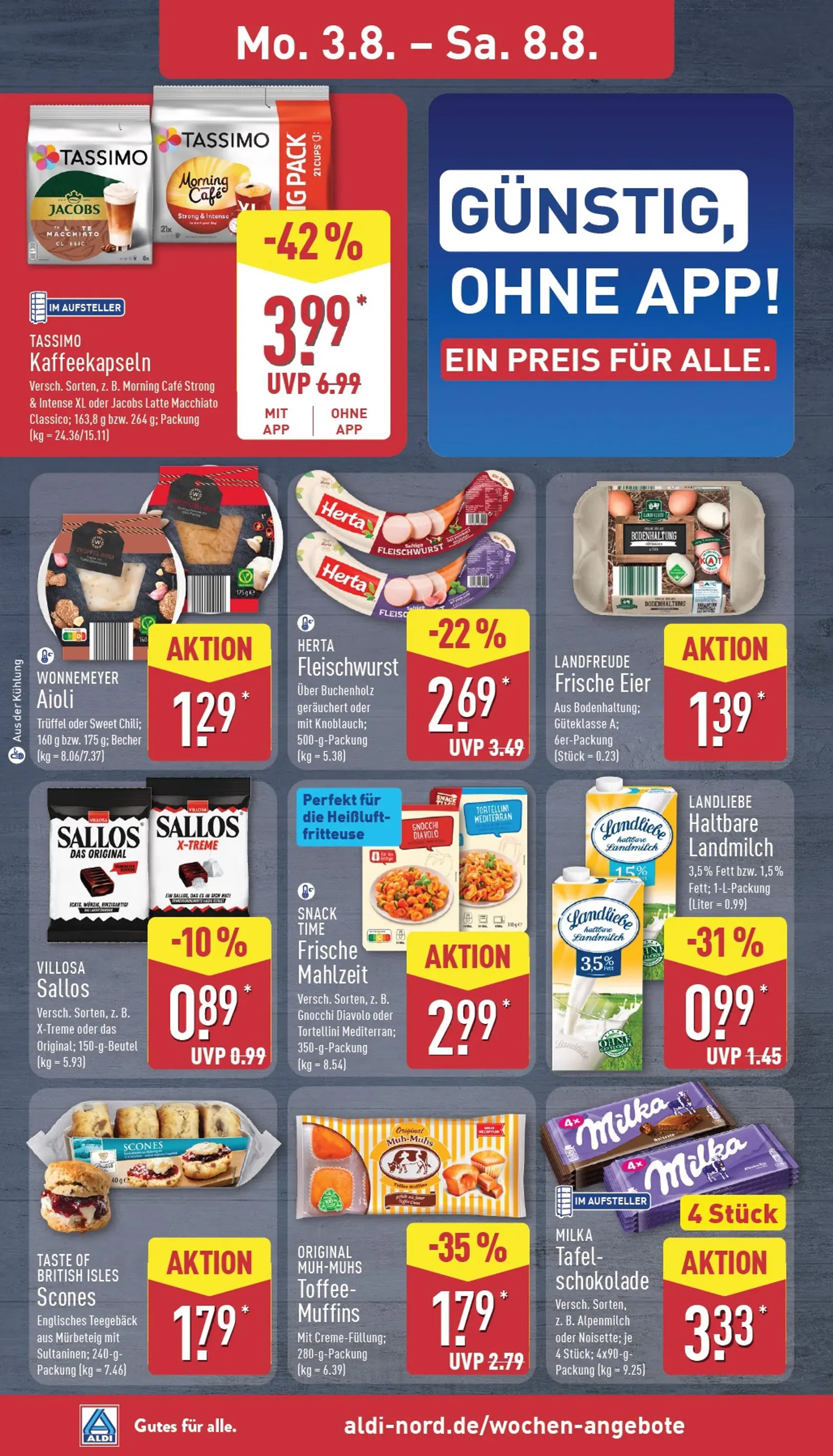 ALDI NORD Prospekt nächste Woche – von Montag 03.08.2026 bis Samstag 08.08.2026 von 3. August bis 8. August 2026 - Prospekt seite 6