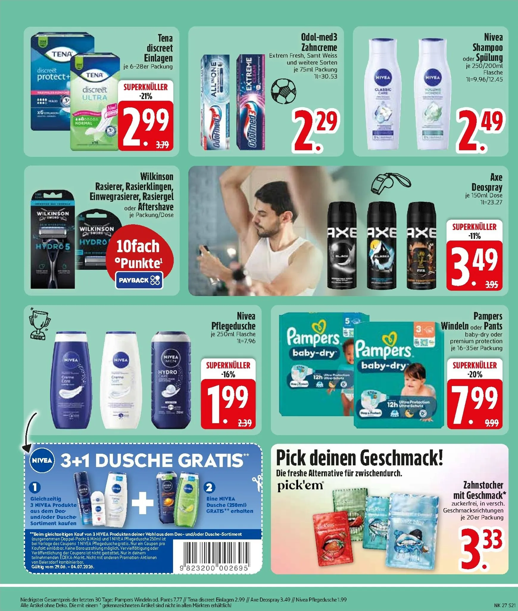 Edeka - Wochenangebote Prospekt – von Montag 29.06.2026 bis Samstag 04.07.2026 von 29. Juni bis 4. Juli 2026 - Prospekt seite 23